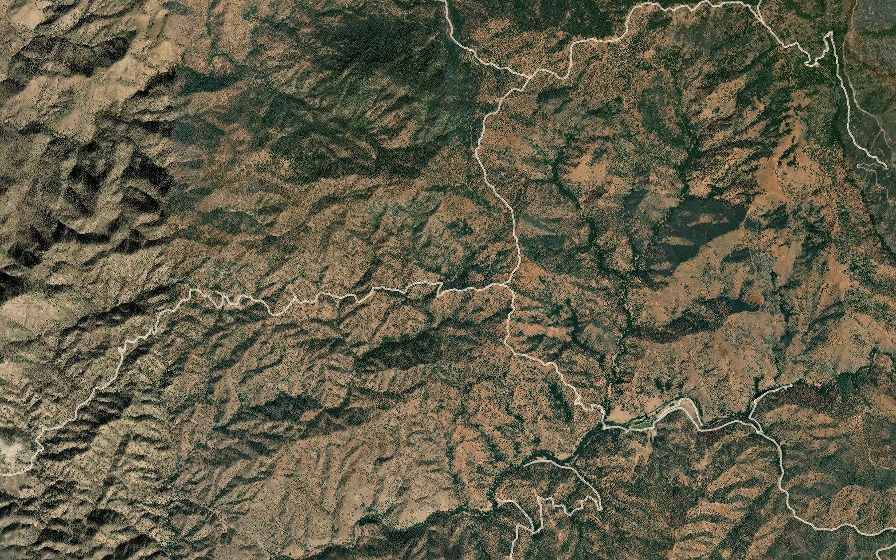 Satellite map of the Dutchman Prospect Spring
