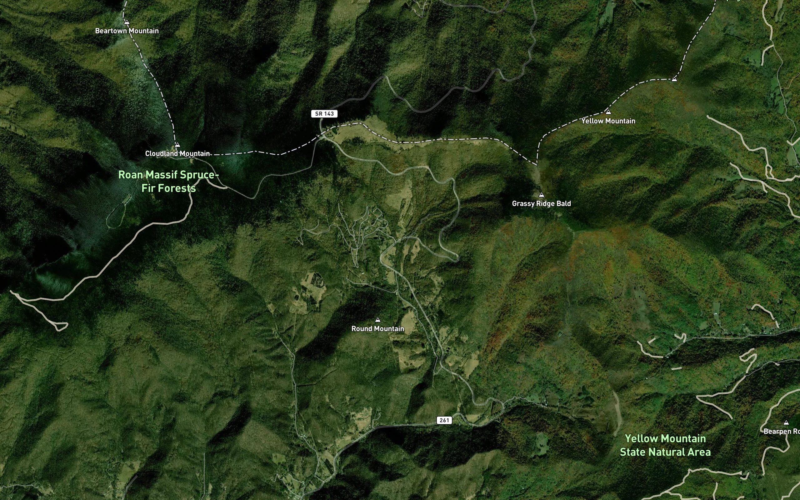 Carvers Gap Creek