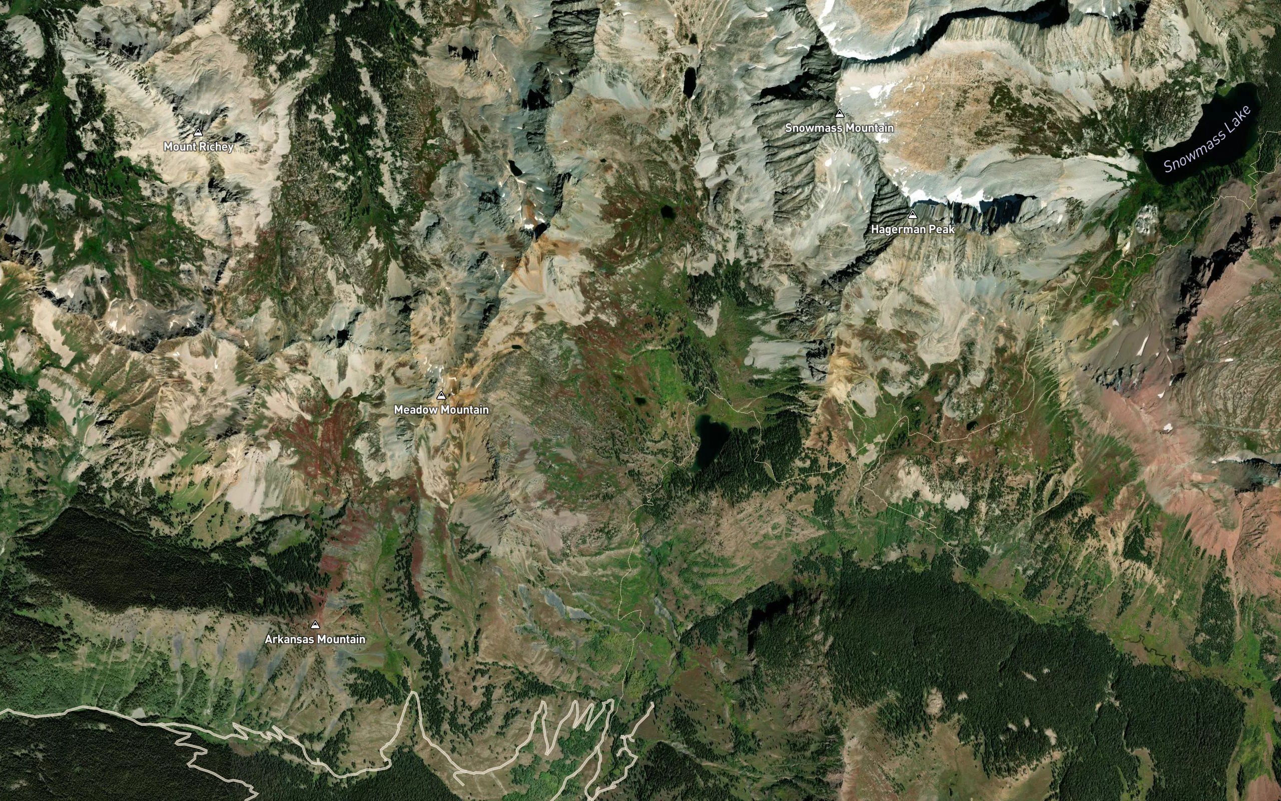 Snowfield Lake