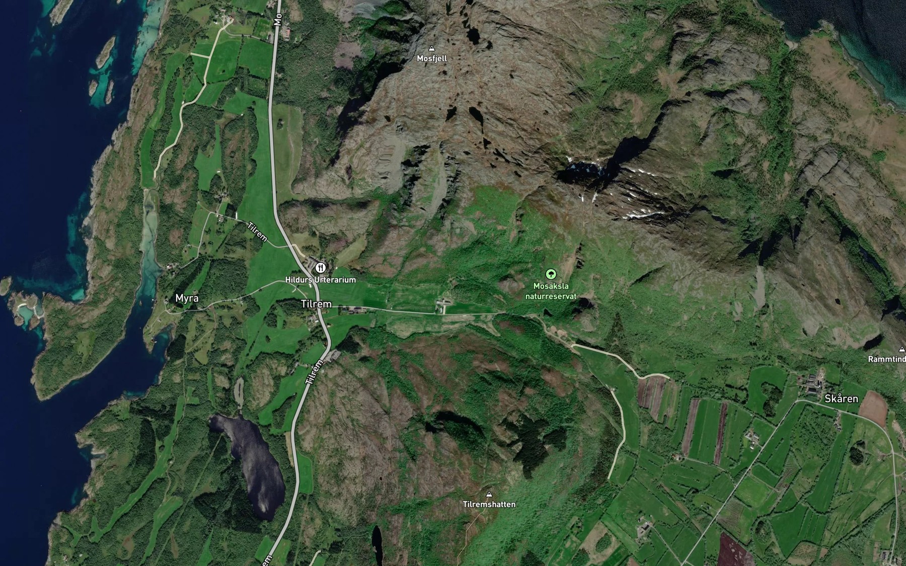 Satellite map of the Kolasbekkjen