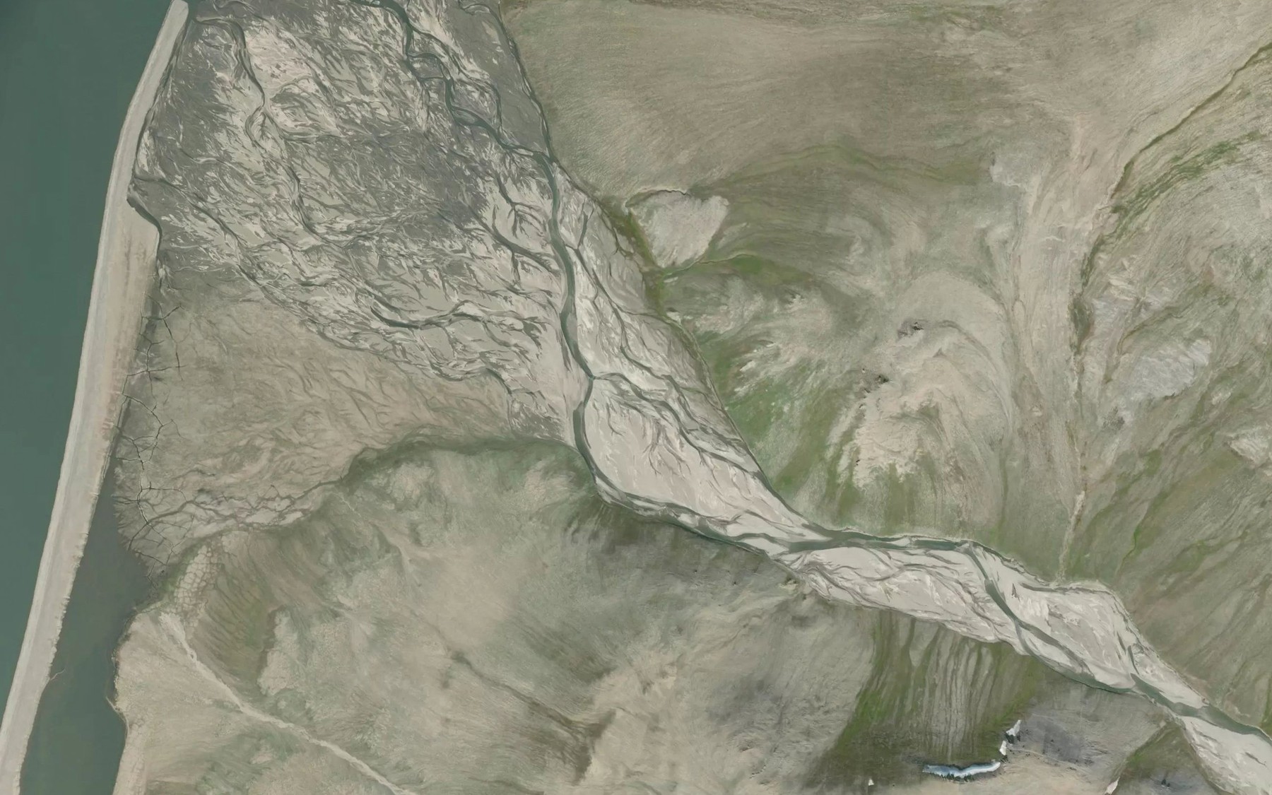 Satellite map of the Gusinaya