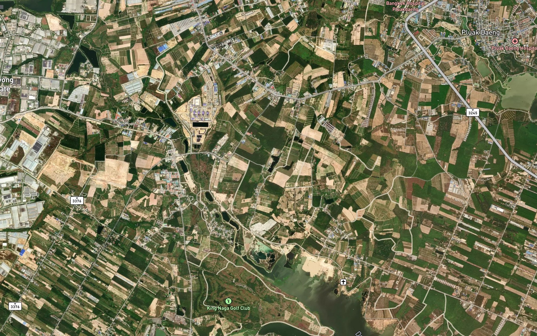 Satellite map of the Ang Kep Nam Fai Nam Lon Wang Krarok