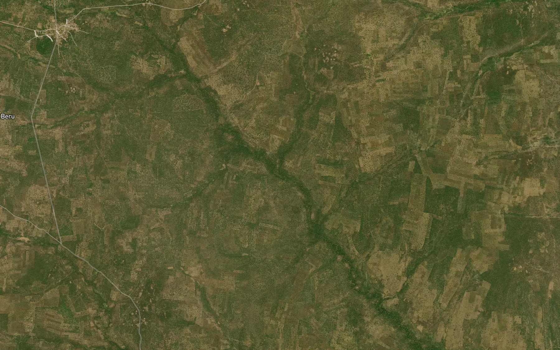 Satellite map of the River Dasara
