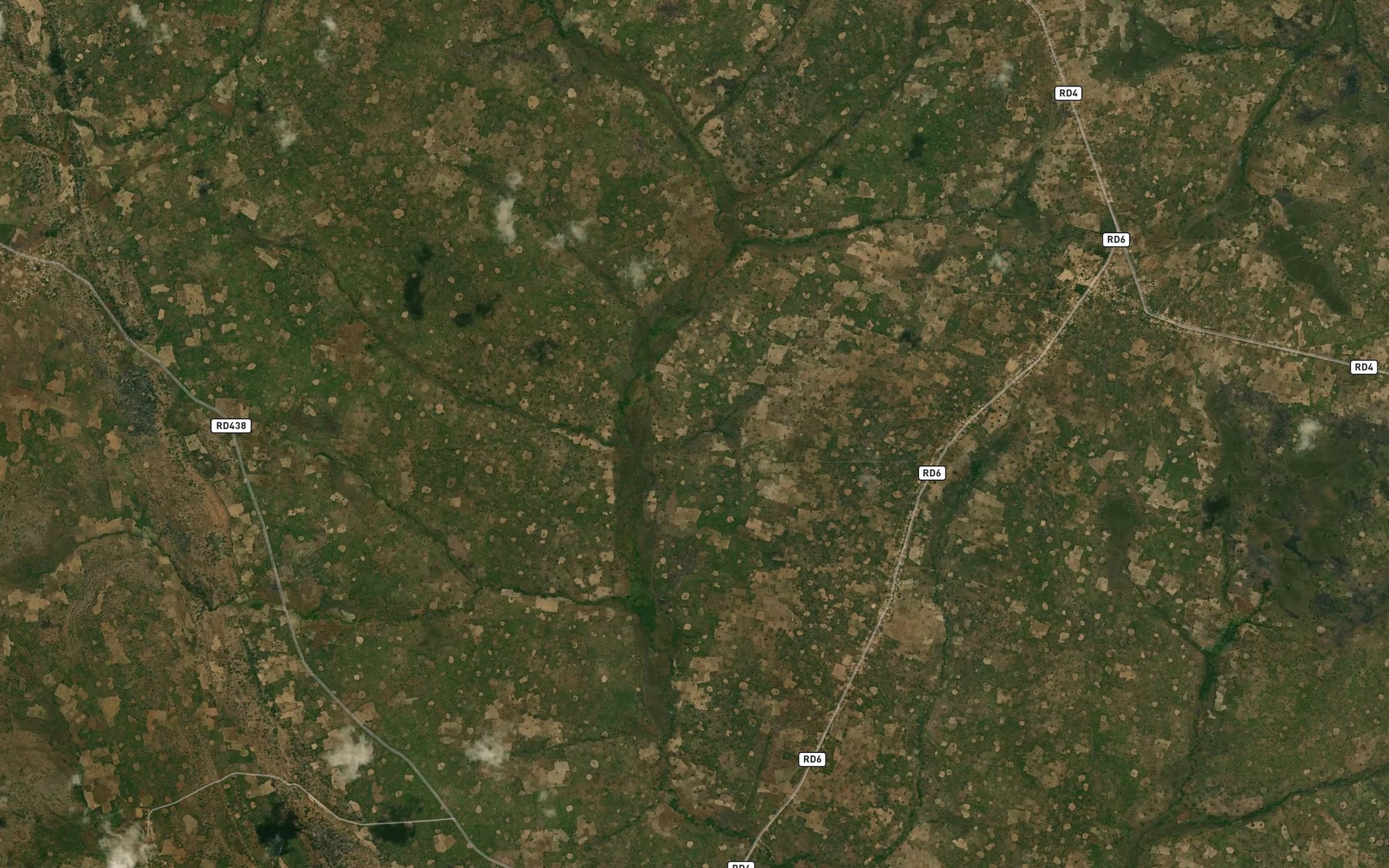Satellite map of the Mufuba