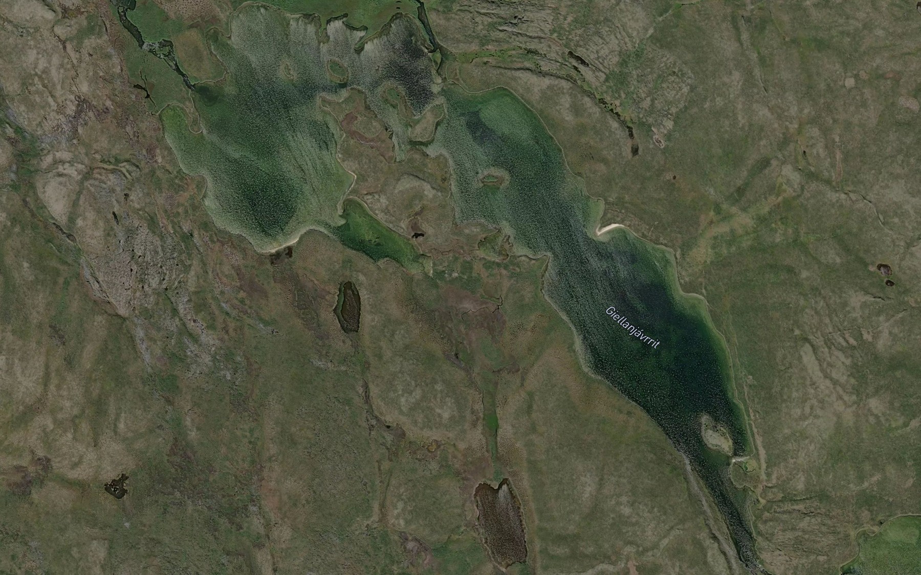 Satellite map of the Gamajohka