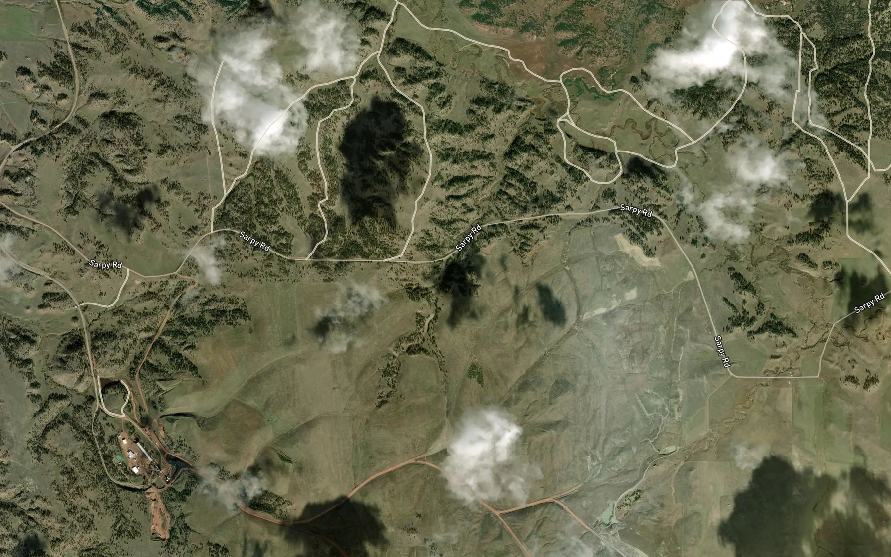 Satellite map of the 01N38E19BDDB01 Spring