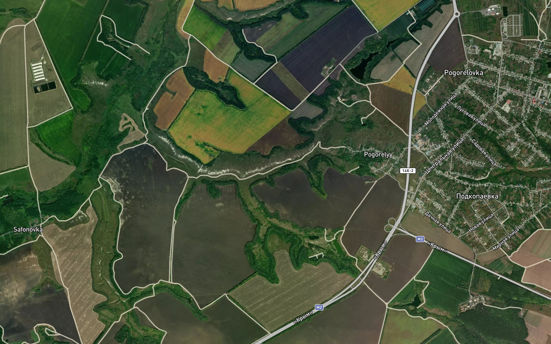 Satellite map of the Balka Dolina