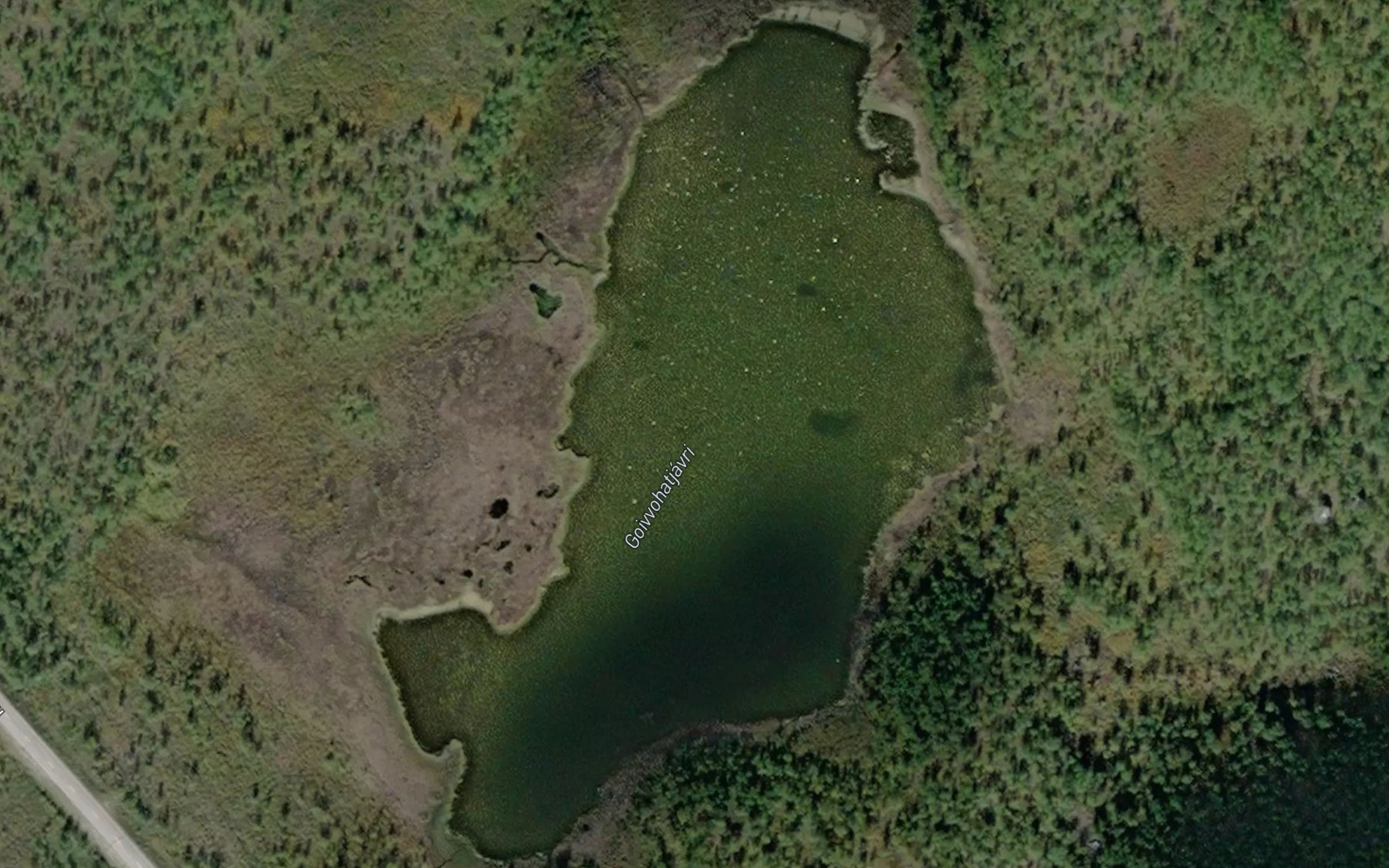 Satellite map of the Gaivuhatjavri