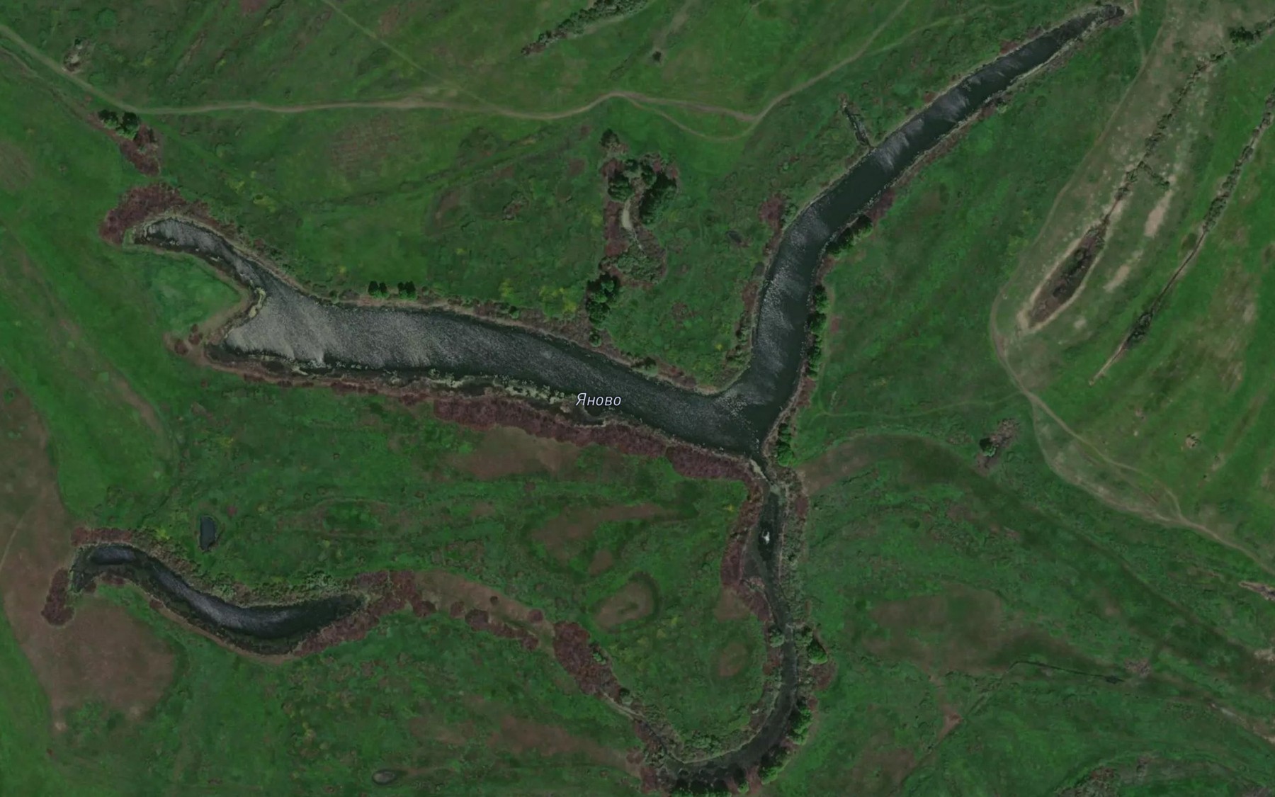 Satellite map of the Ozero Rumba