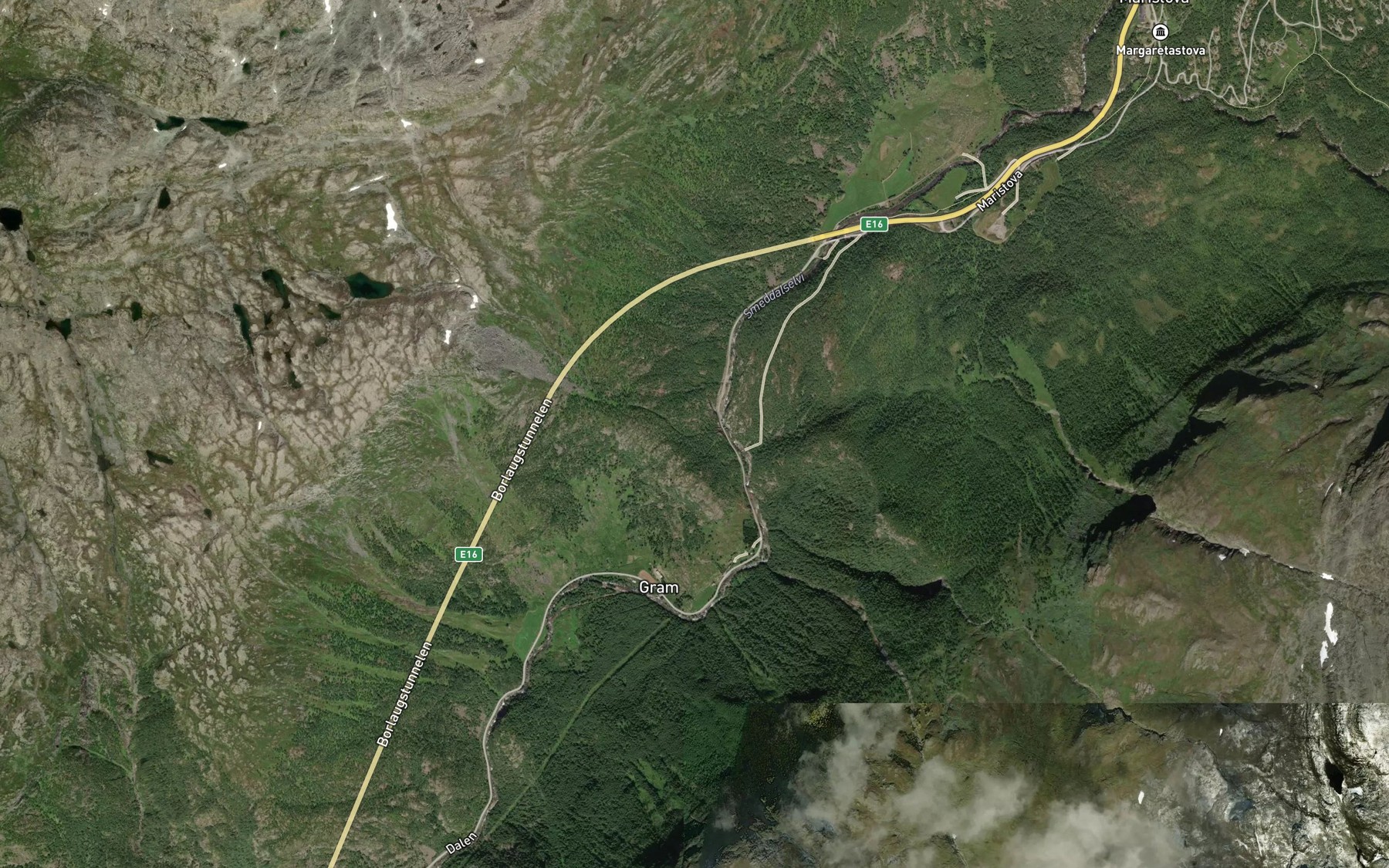 Satellite map of the Heime Brattebakkgrovi