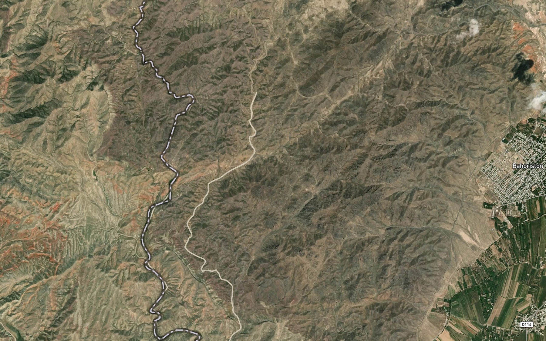 Satellite map of the Mittabuloq Buloq