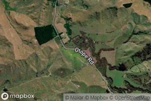 Satellite map of the Otope Stream