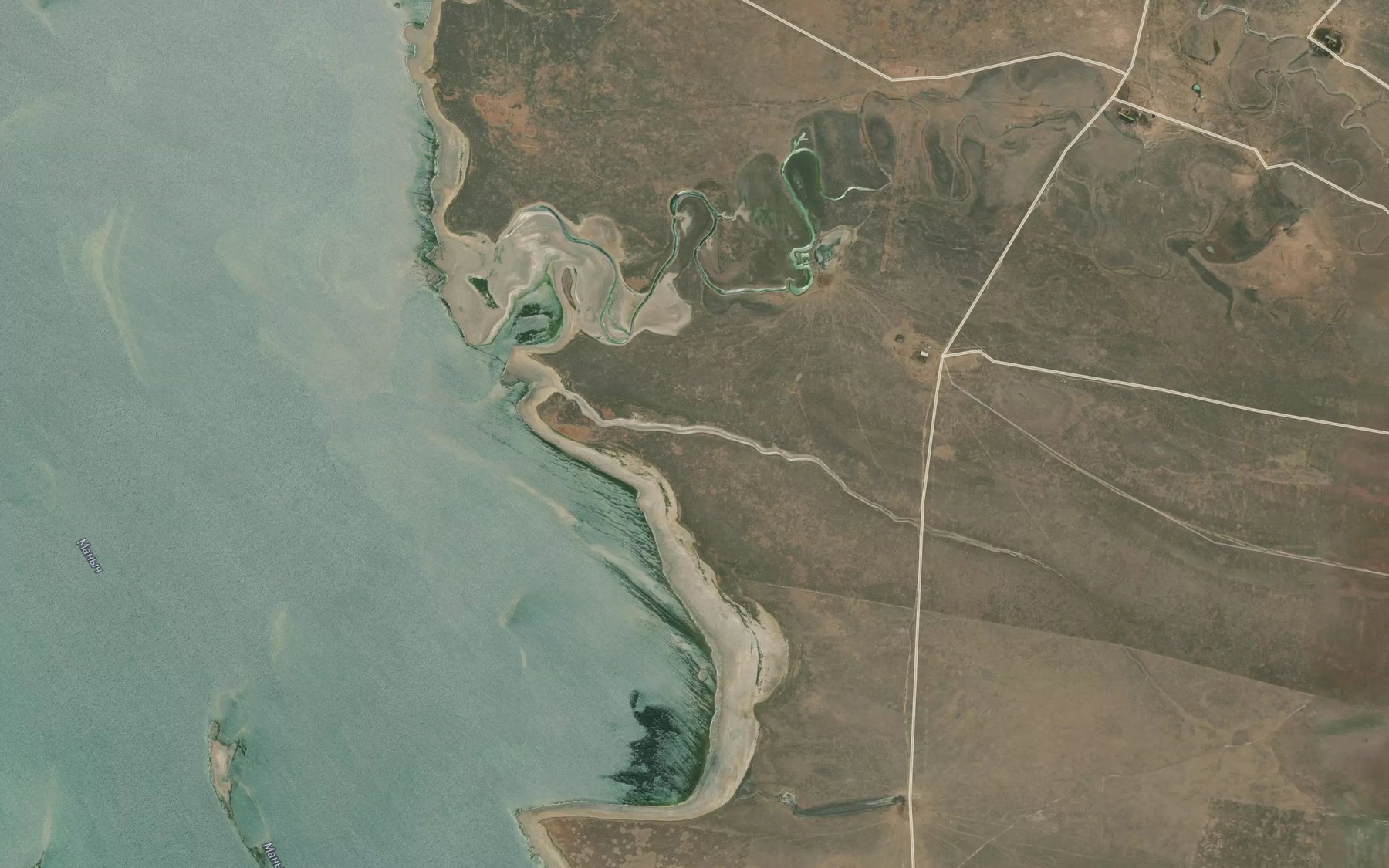 Satellite map of the Liman Bol'shoy Utkin