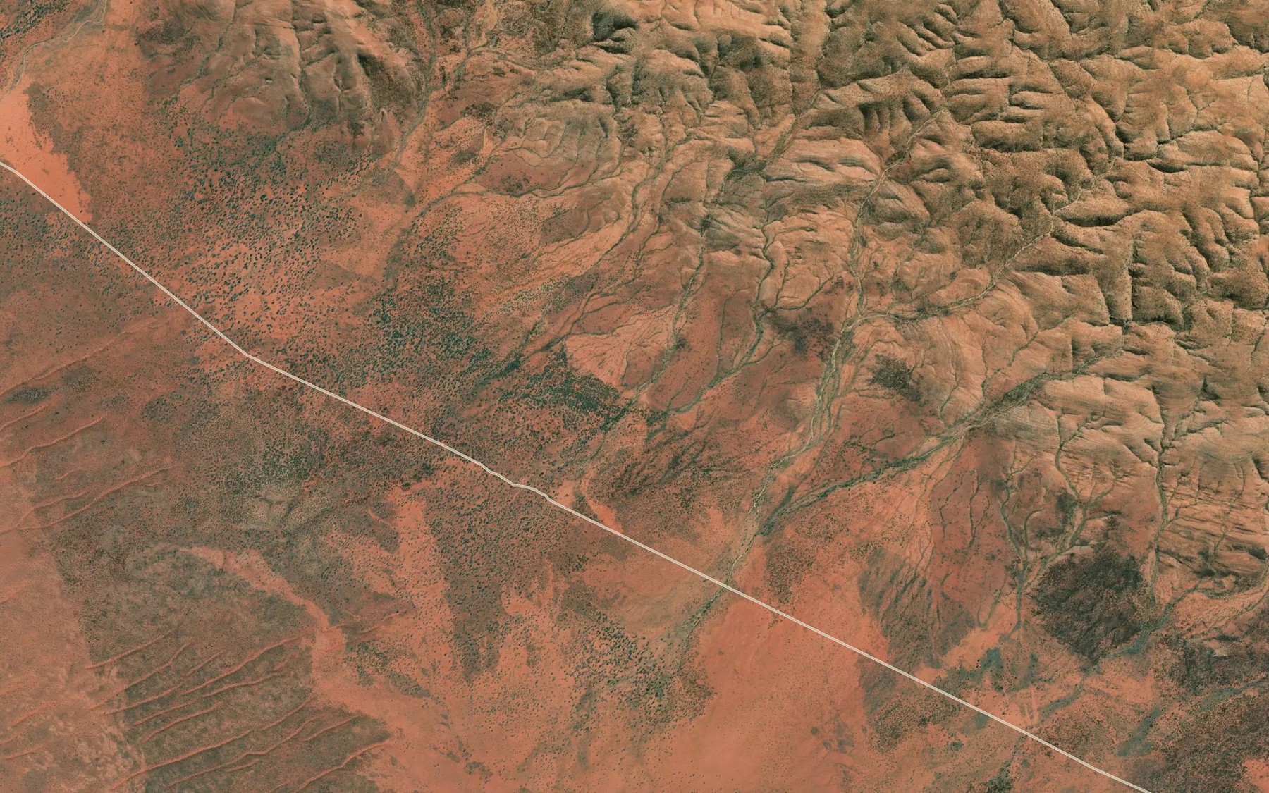 Satellite map of the Christopher Lake