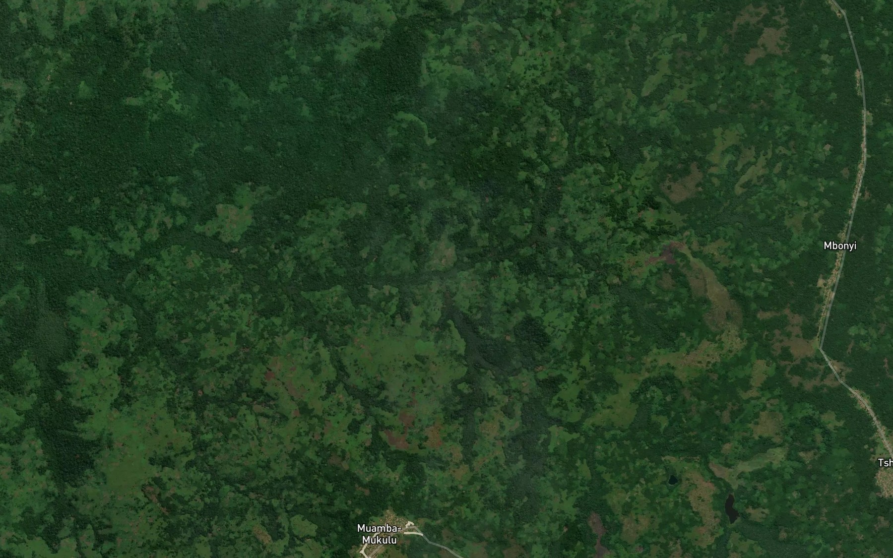 Satellite map of the Muenambemba