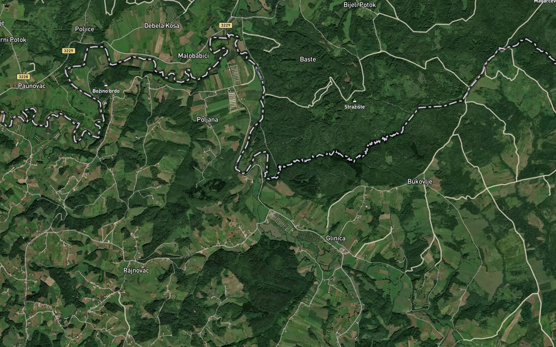 Satellite map of the Medarac