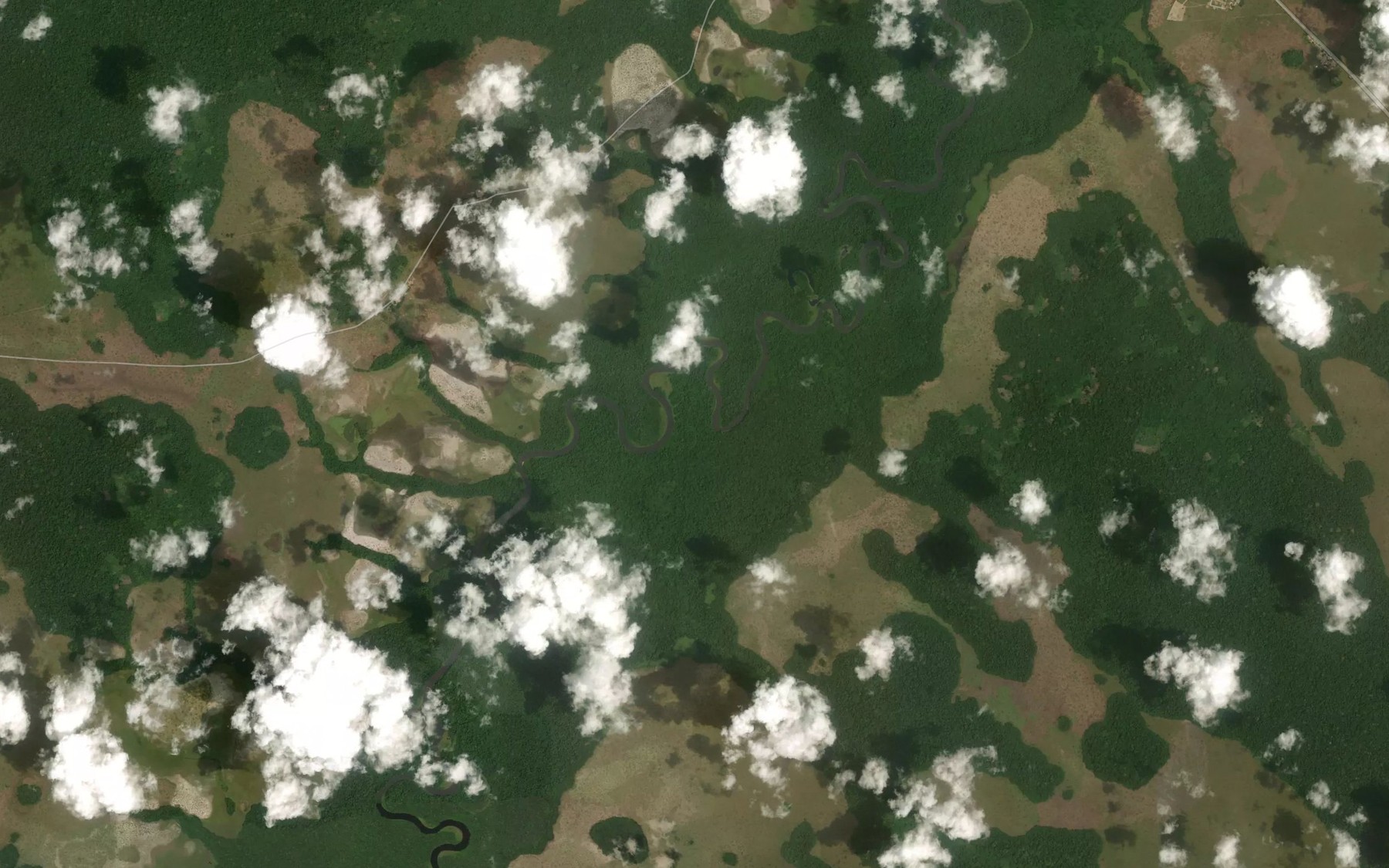 Satellite map of the Lefoum