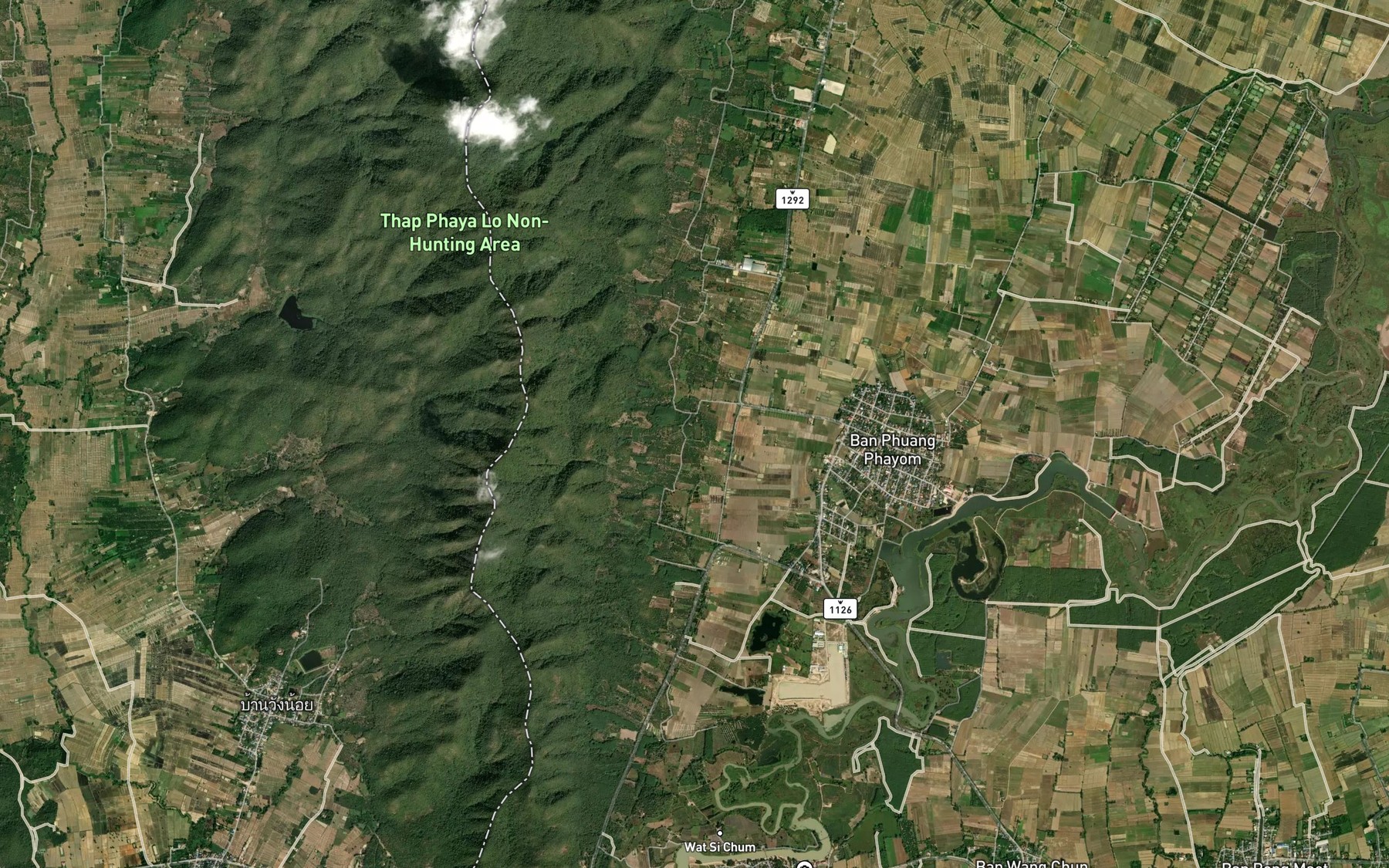 Satellite map of the Sa Nam Ban Phuang Phayom
