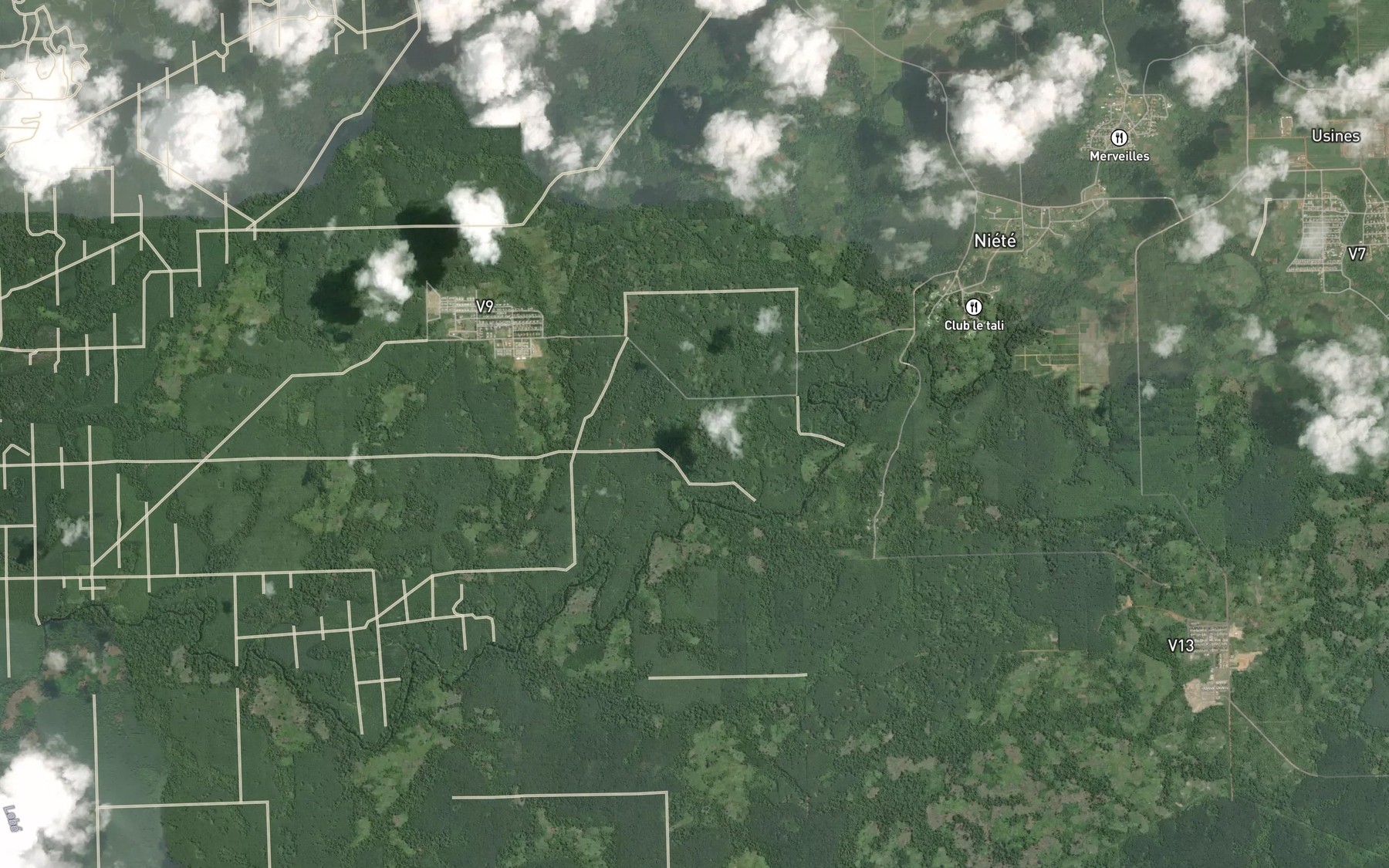 Satellite map of the Longo