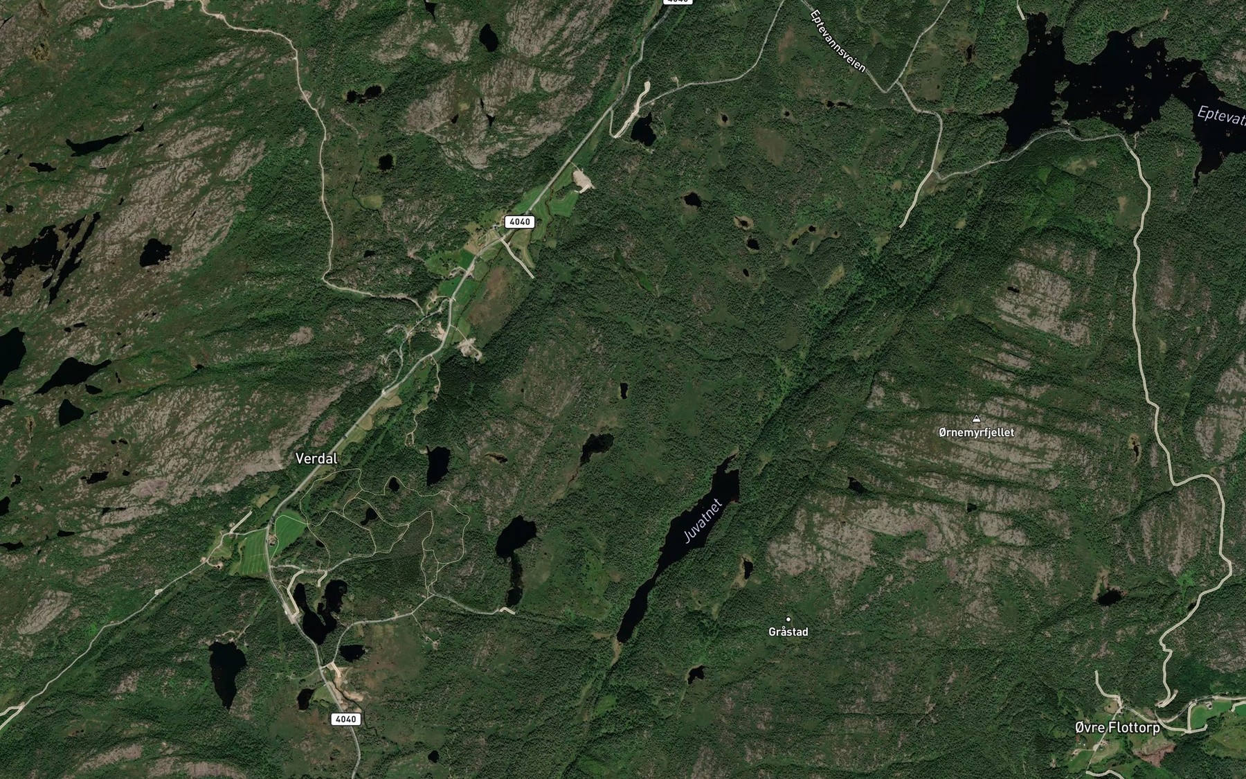 Satellite map of the Gratertjodn