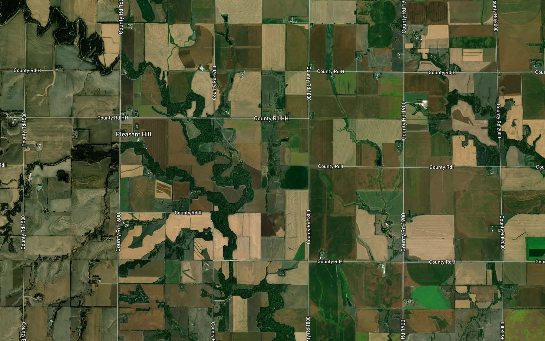 Satellite map of the Mahloch-Kastanek Reservoir