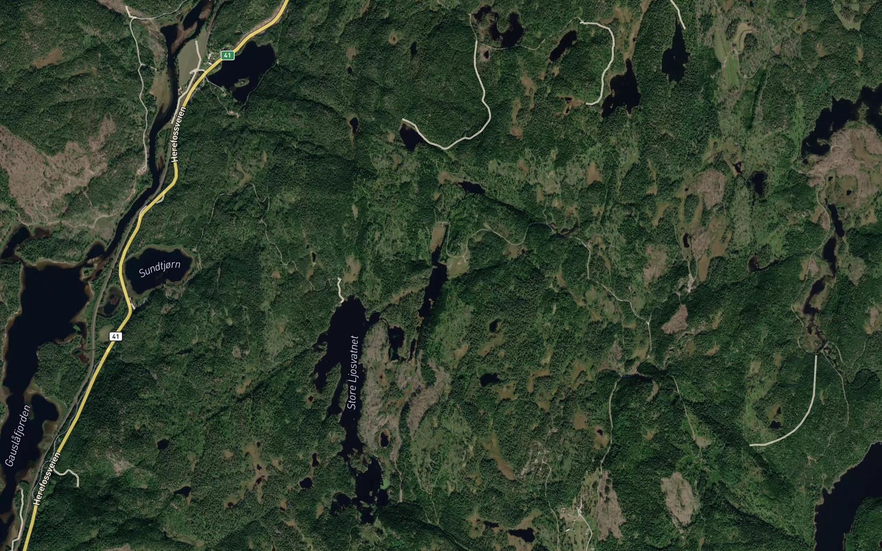 Satellite map of the Ringstoltjorn