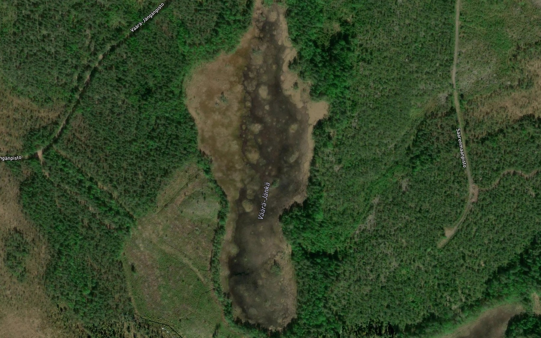 Satellite map of the Vaara-Janka