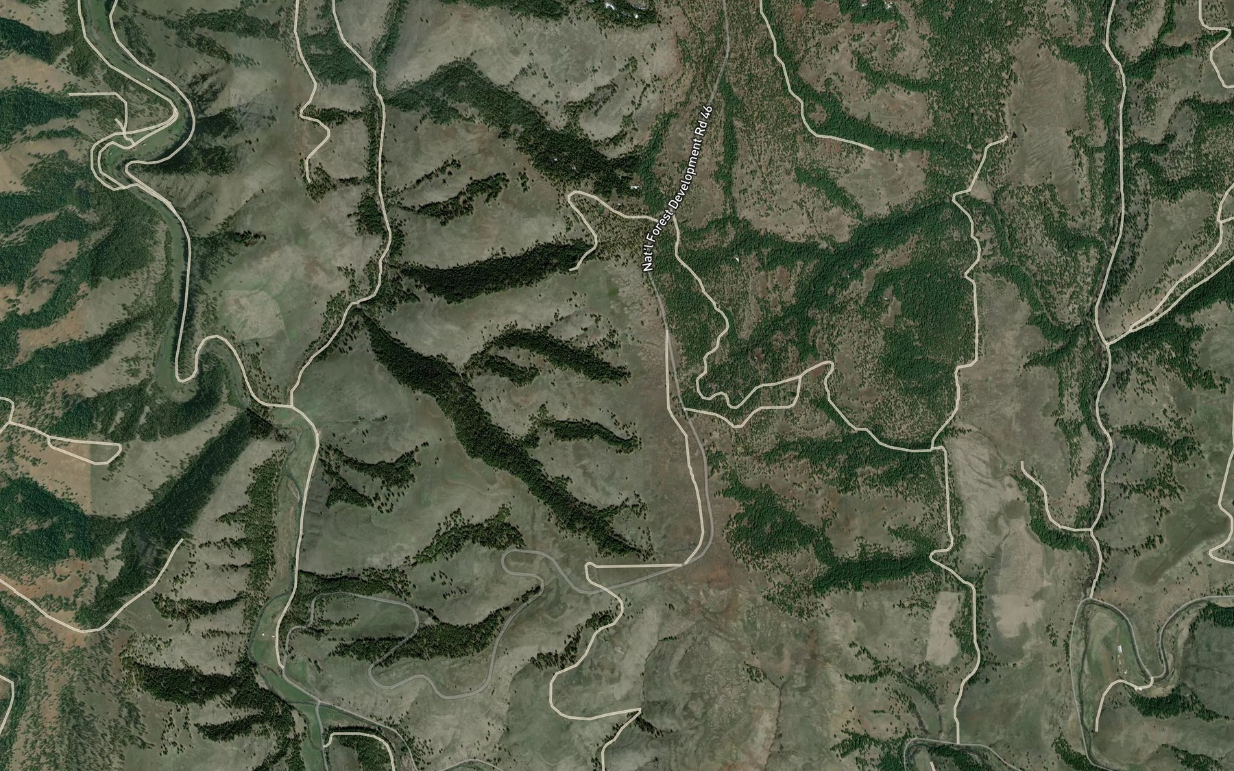 Satellite map of the Cold Spring