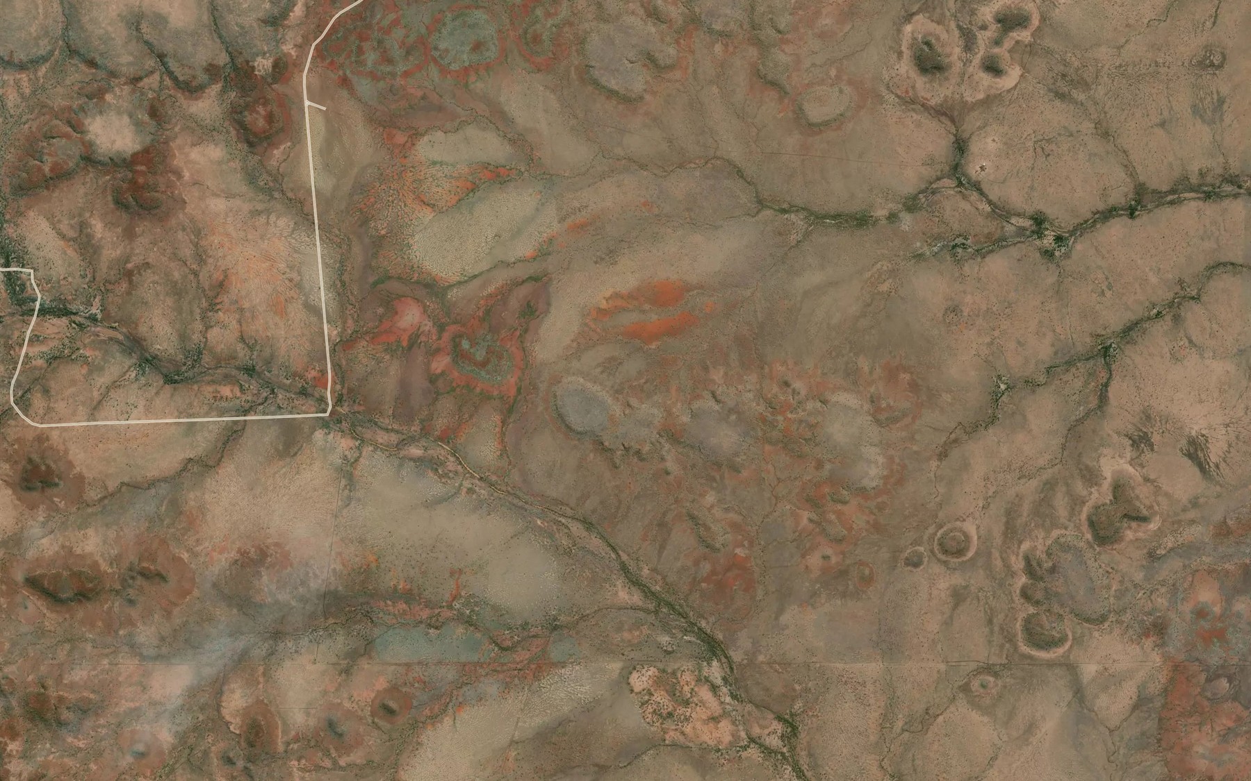 Satellite map of the Chungari