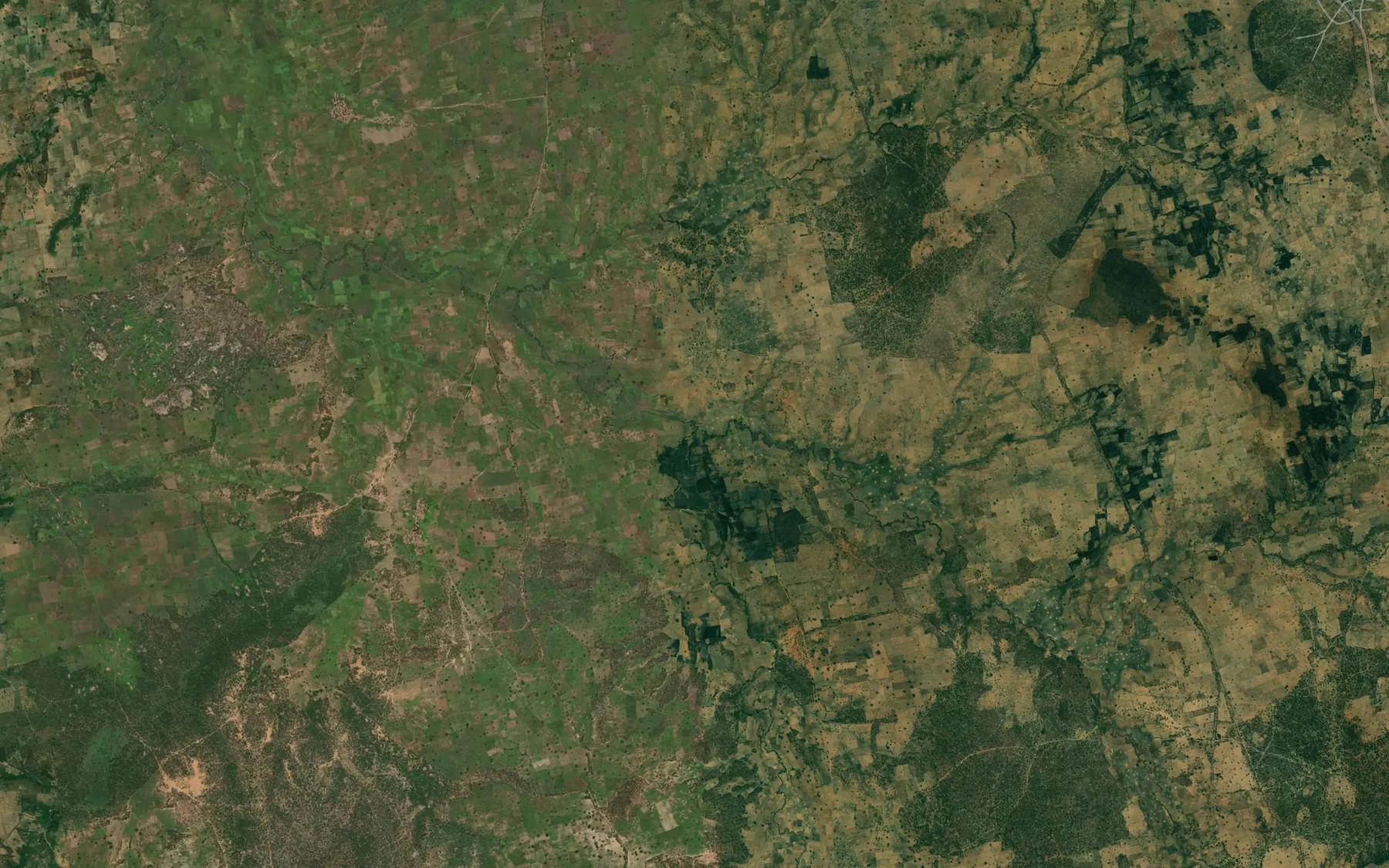 Satellite map of the River Mai-Iwa