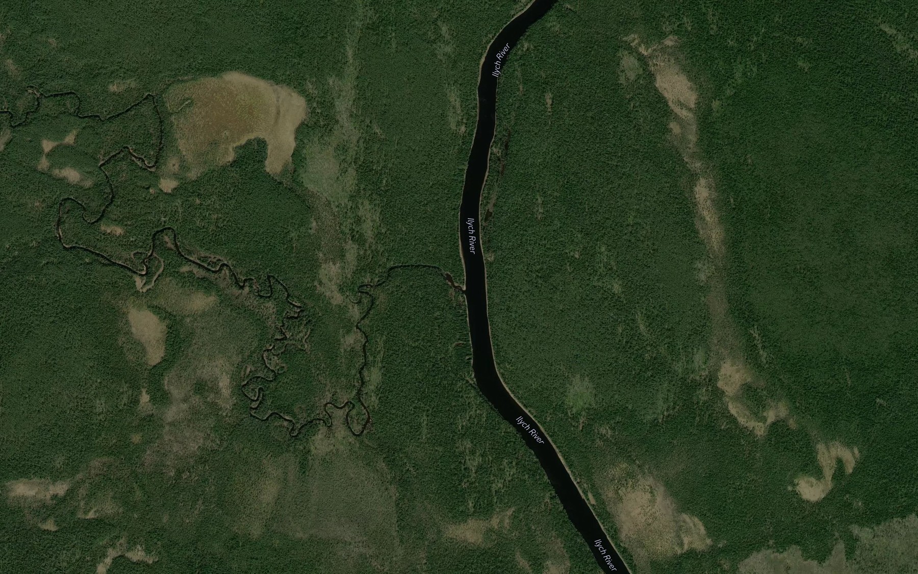 Satellite map of the Lop"yu