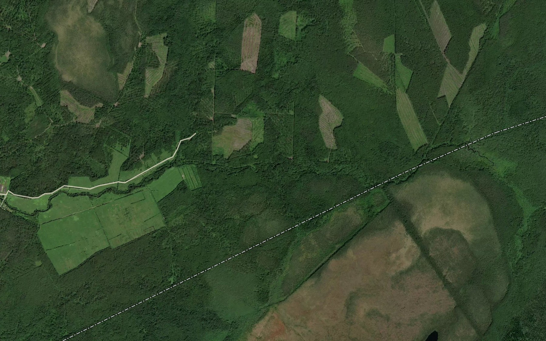 Satellite map of the Seymuika