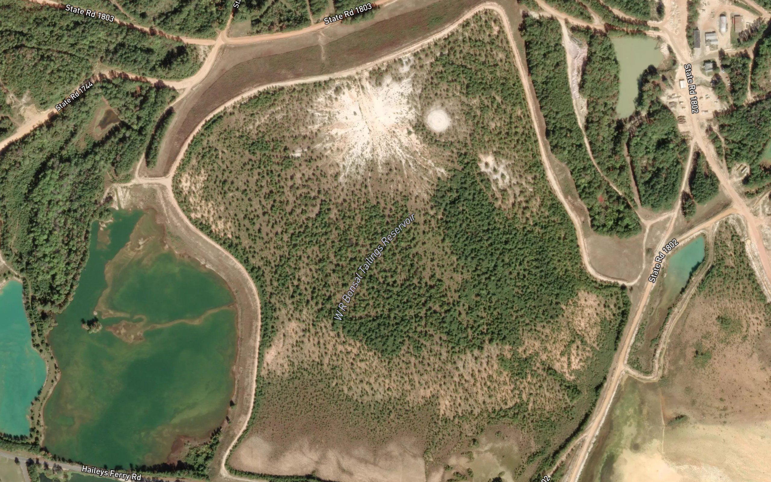 W R Bonsal Tailings Reservoir