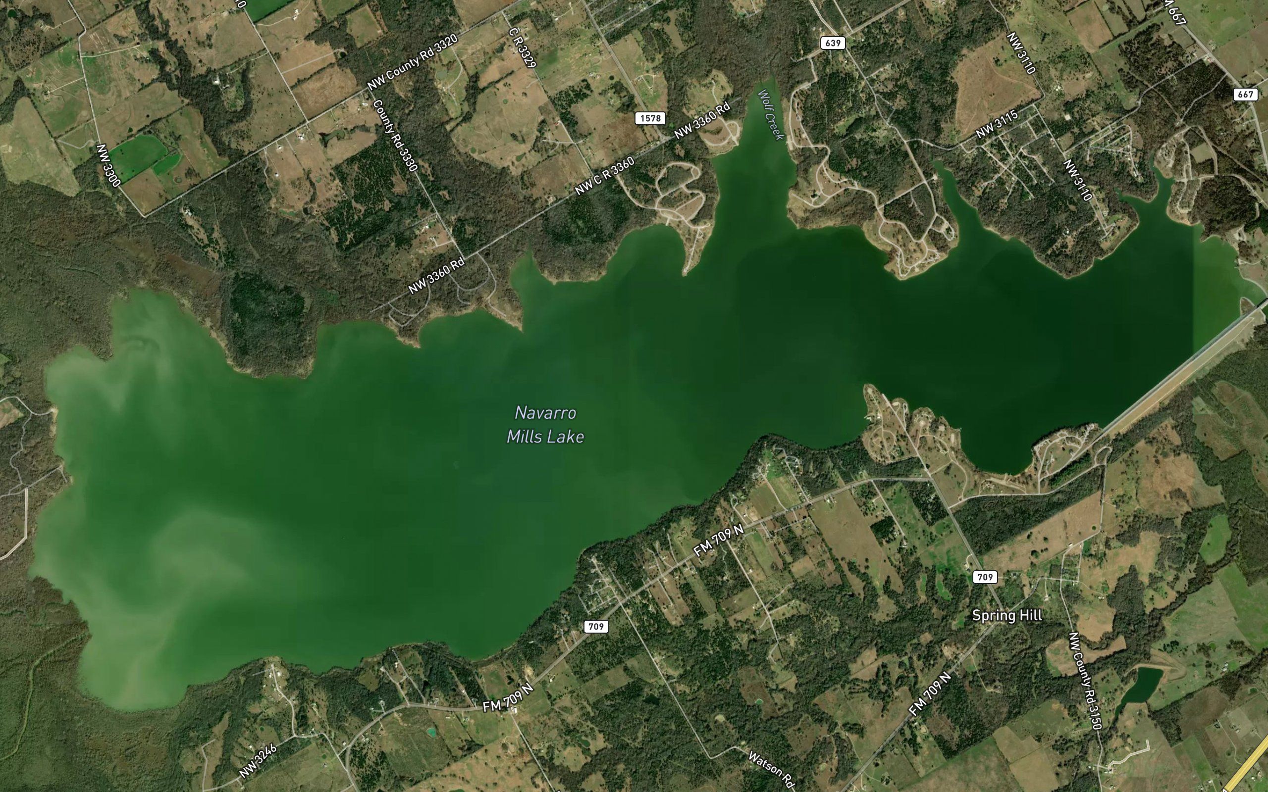 Navarro Mills Lake