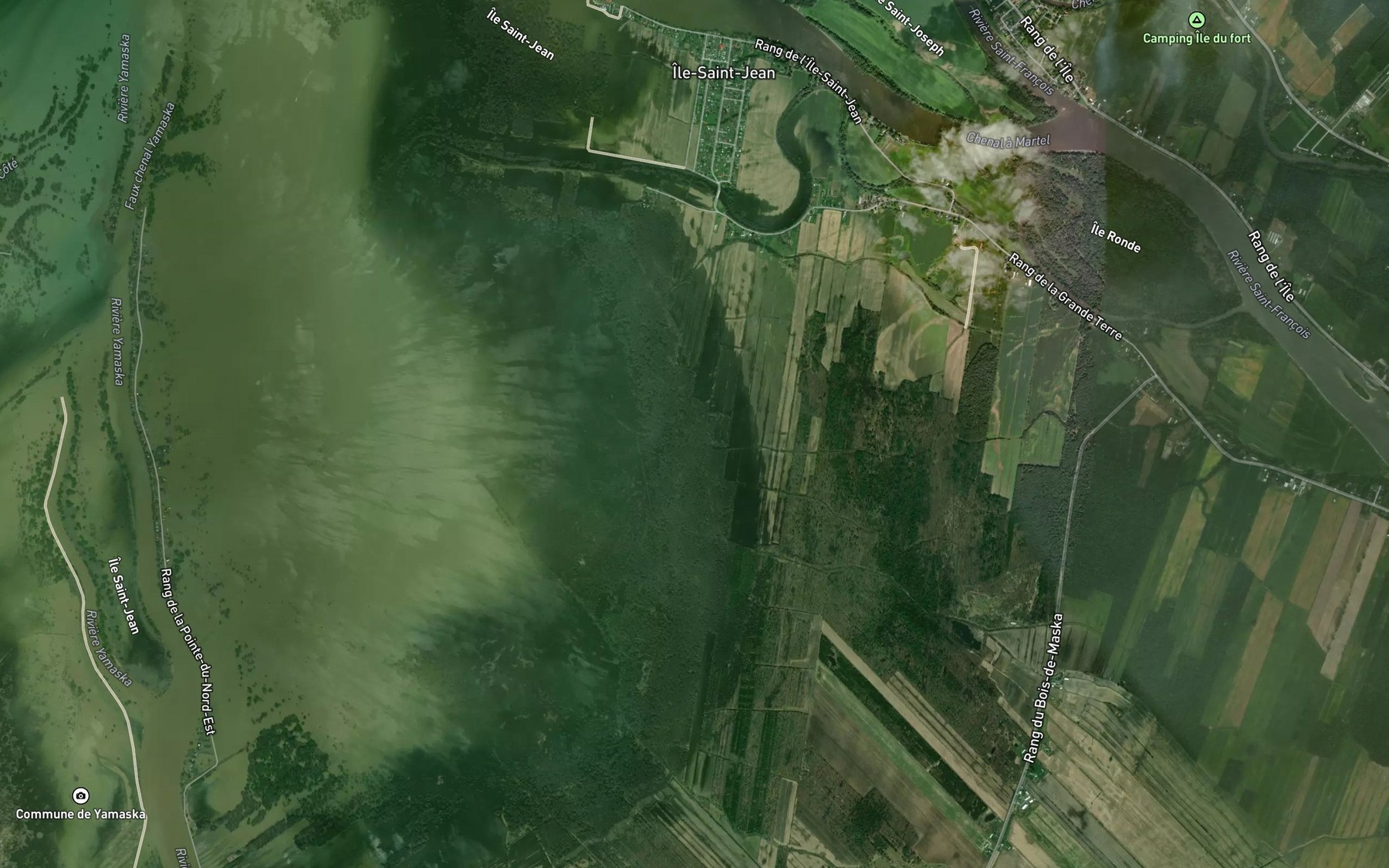 Satellite map of the La Grande Decharge