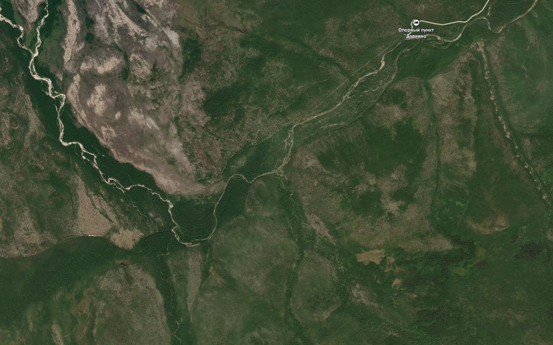 Satellite map of the Durekit