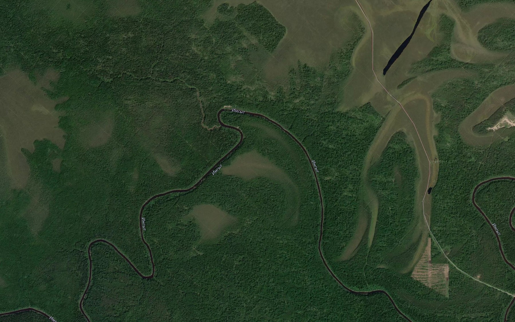 Satellite map of the Chertova