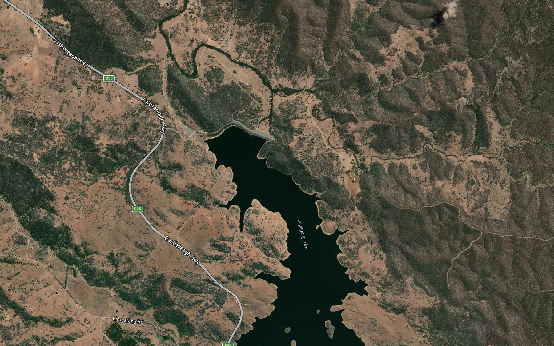 Satellite map of the Spot 3