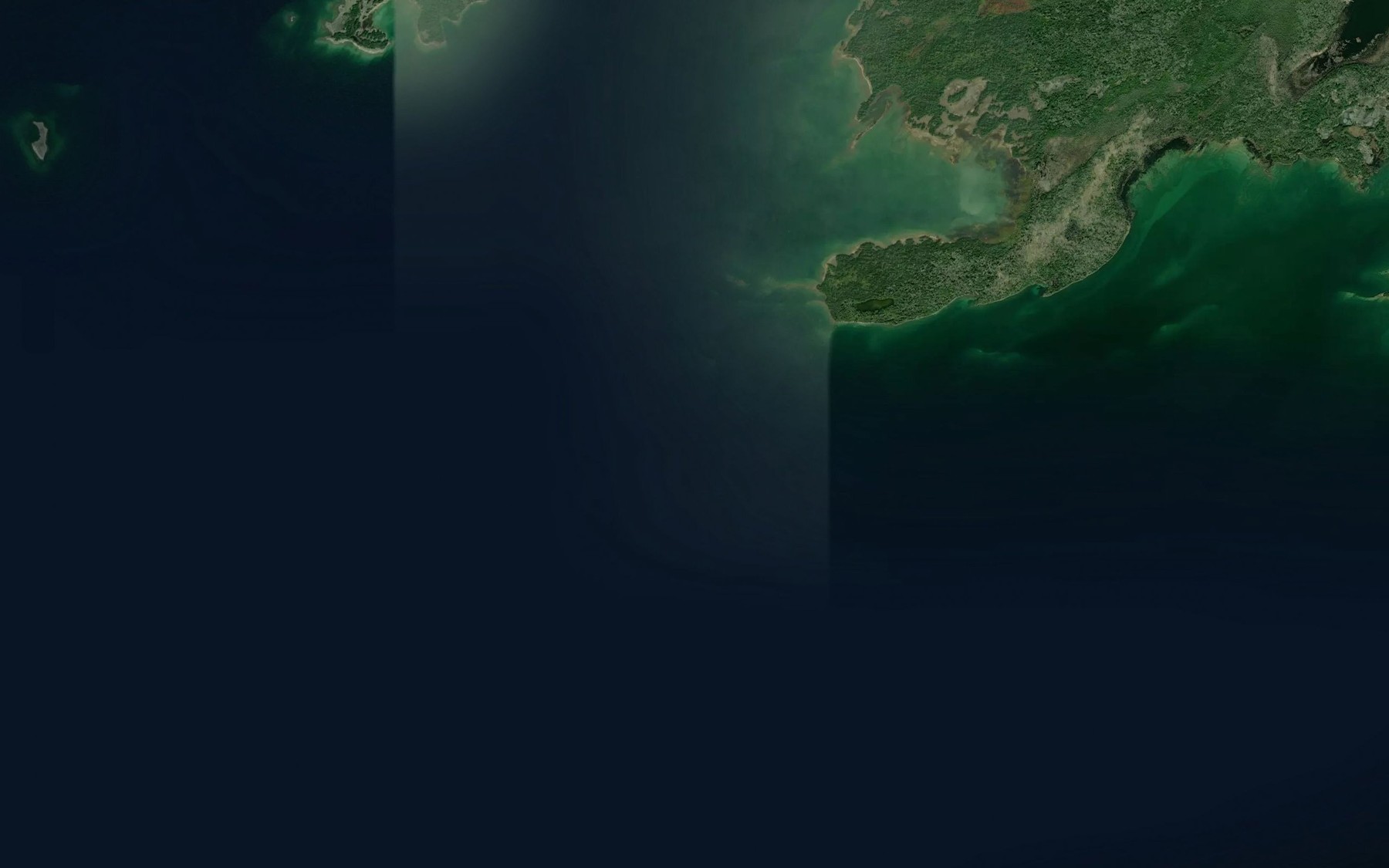 Satellite map of the Straubenzee Reef