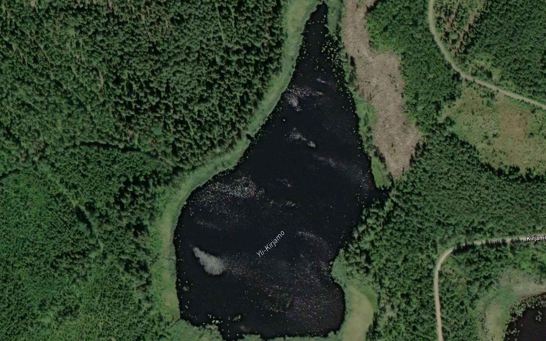 Satellite map of the Yli-Kirjamo
