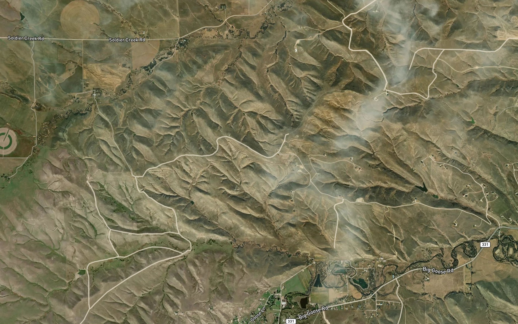 Satellite map of the Alliance Lateral