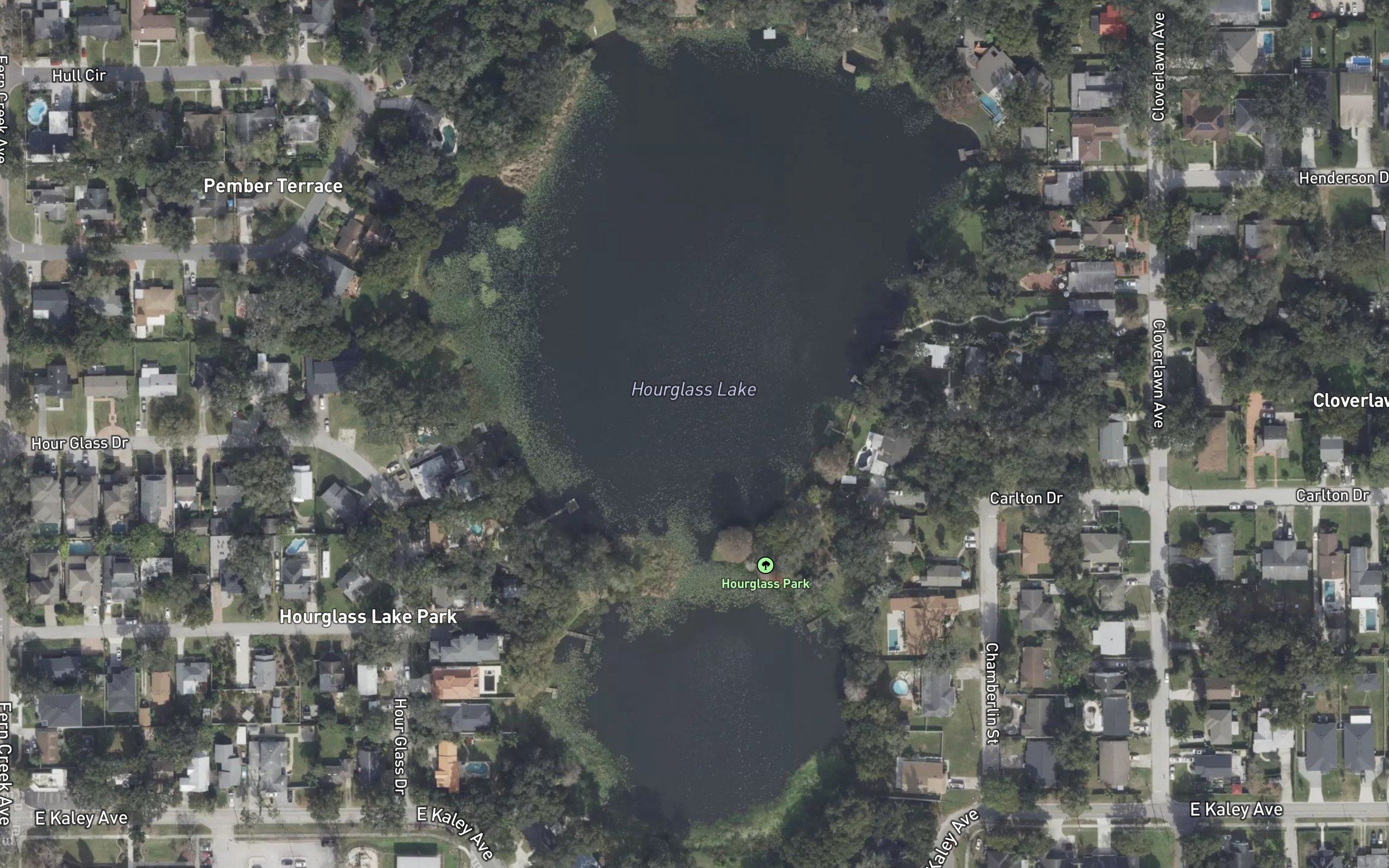 Hourglass Lake