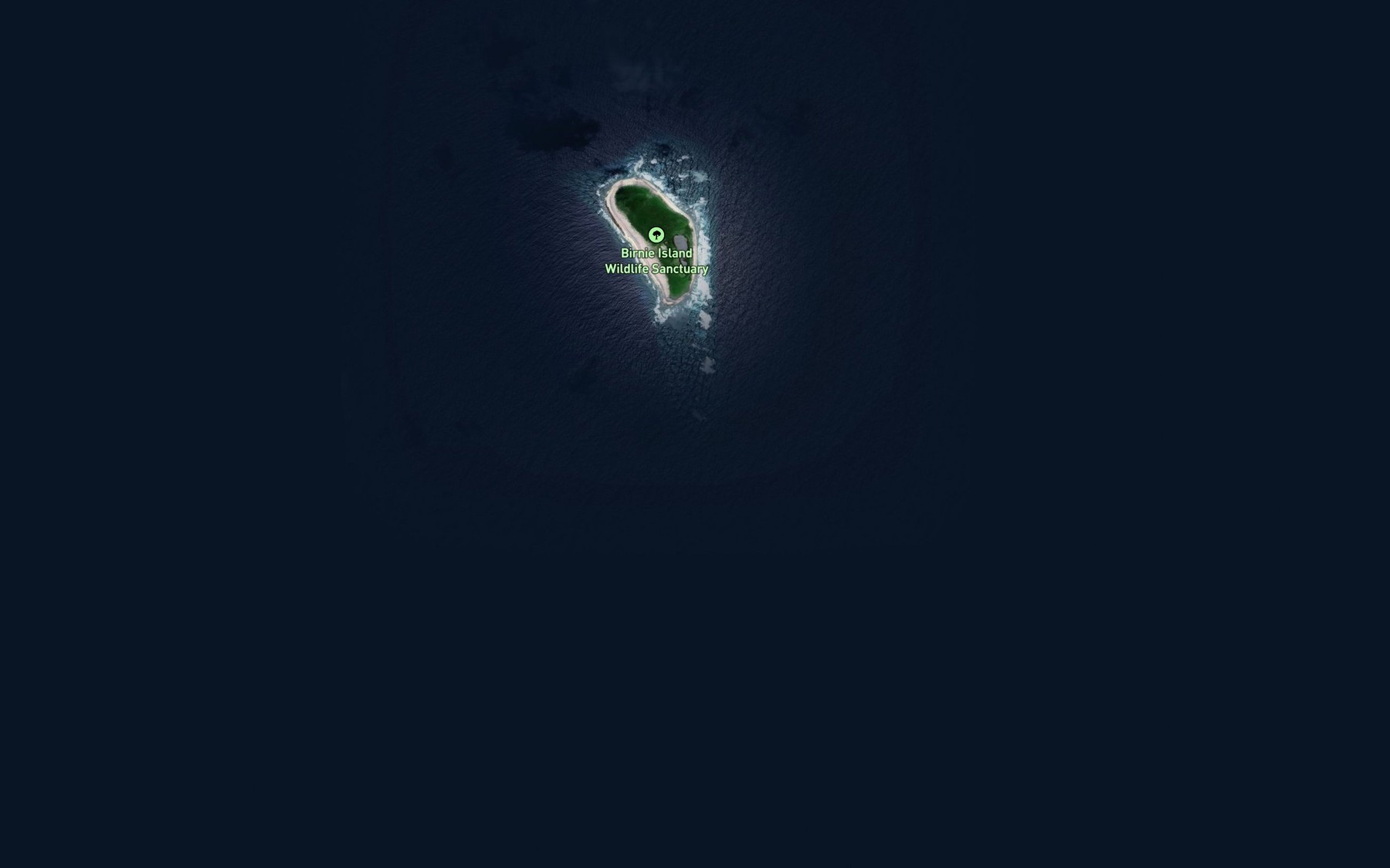 Satellite map of the Southern Shoal