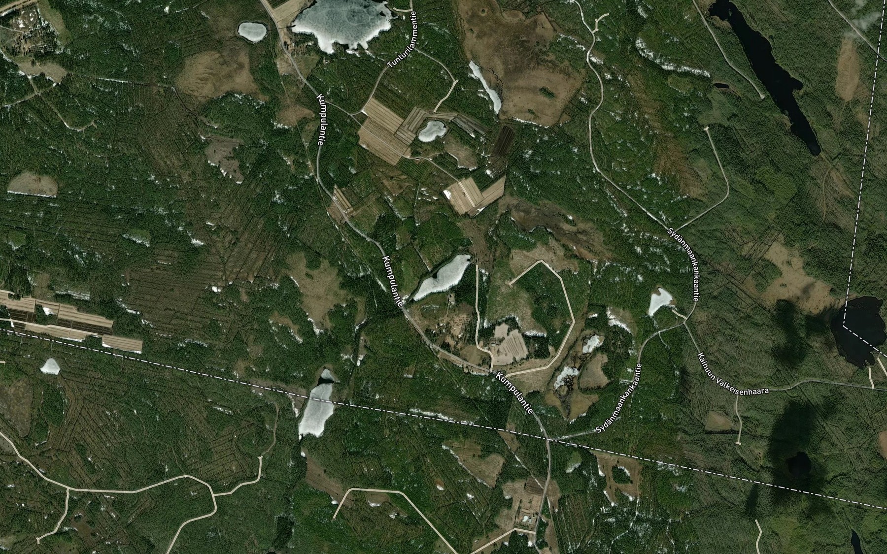 Satellite map of the Kotijarvi