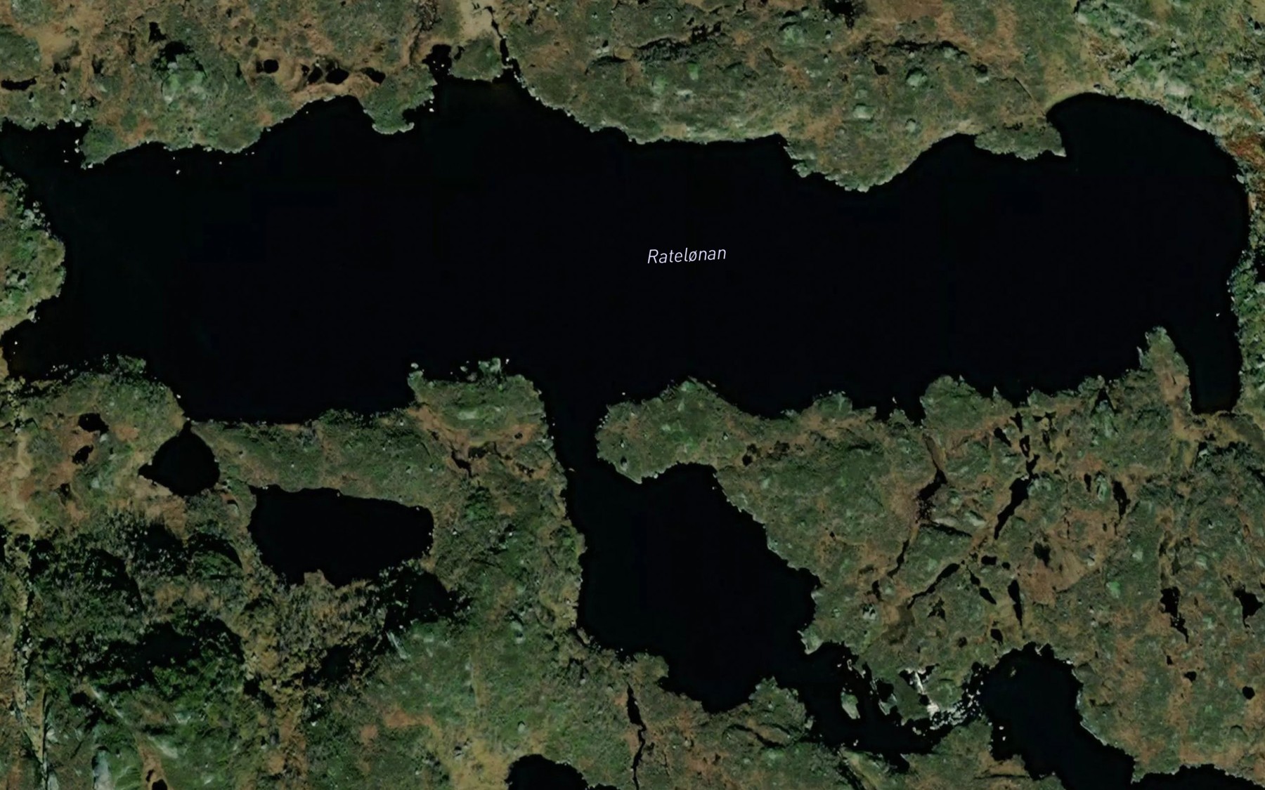 Satellite map of the Ratelonan