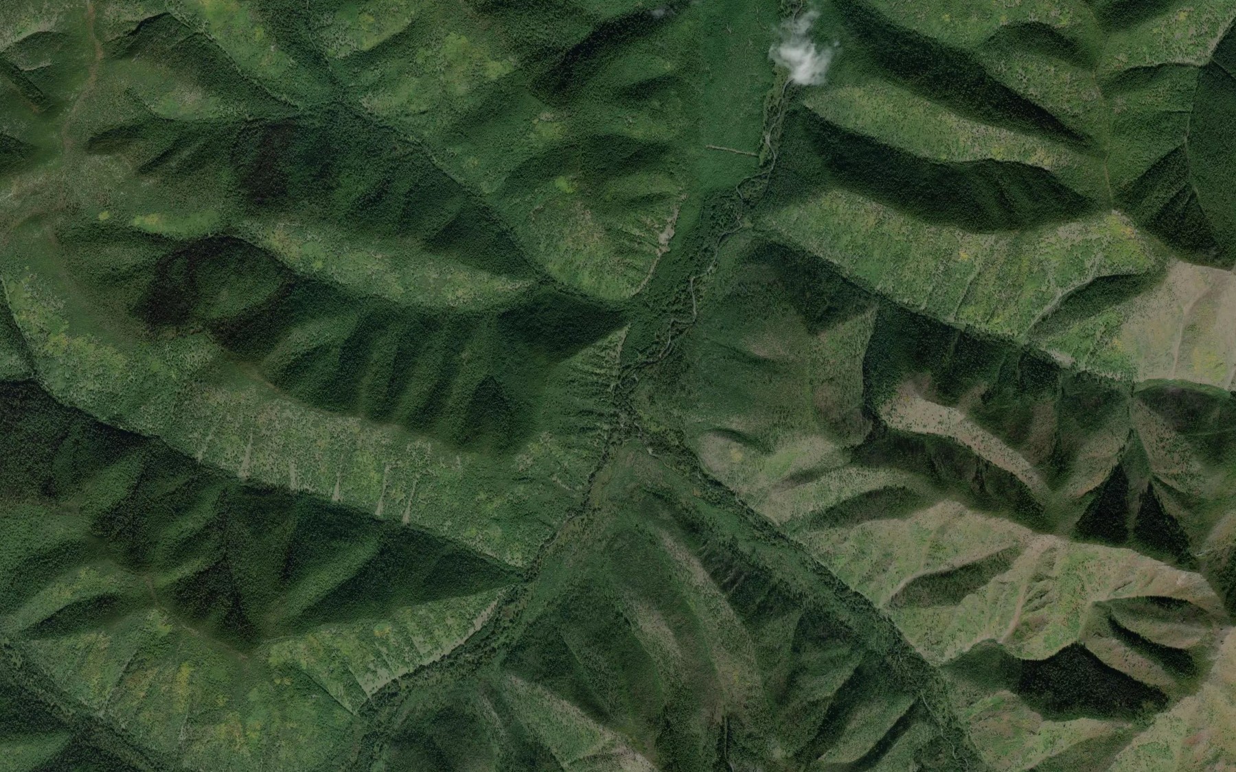 Satellite map of the Pravyy Kurumkan