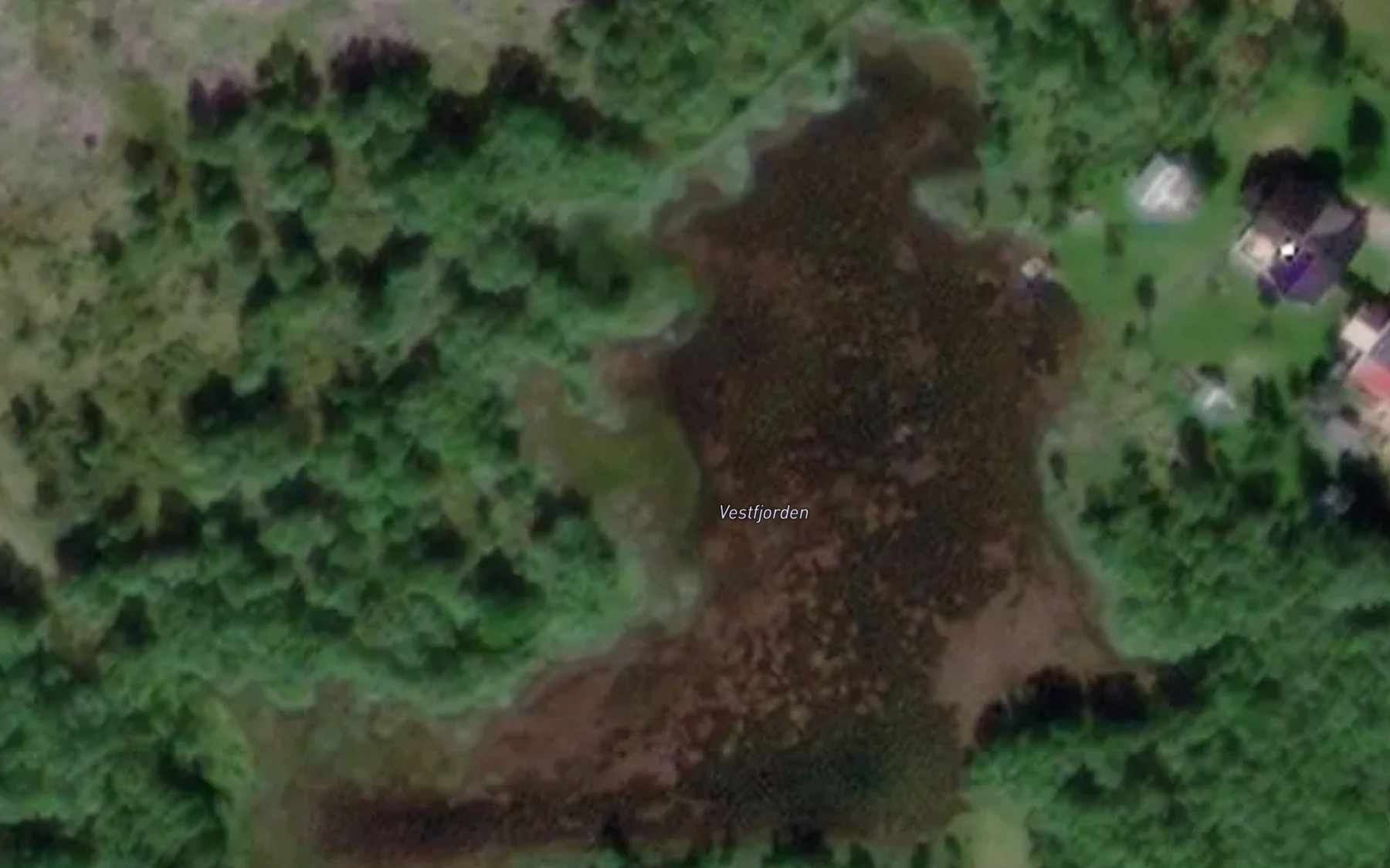 Satellite map of the Vestfjorden