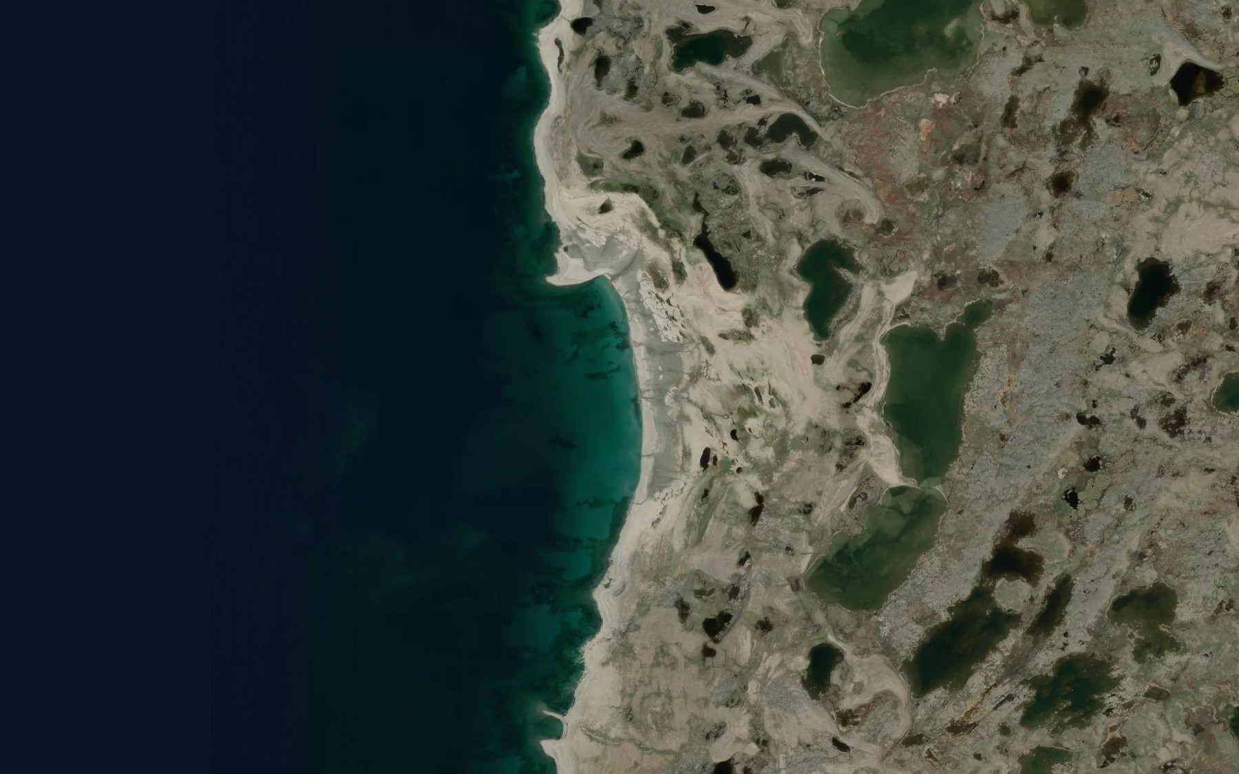 Satellite map of the Anse Siuraaluit Kangirsunga