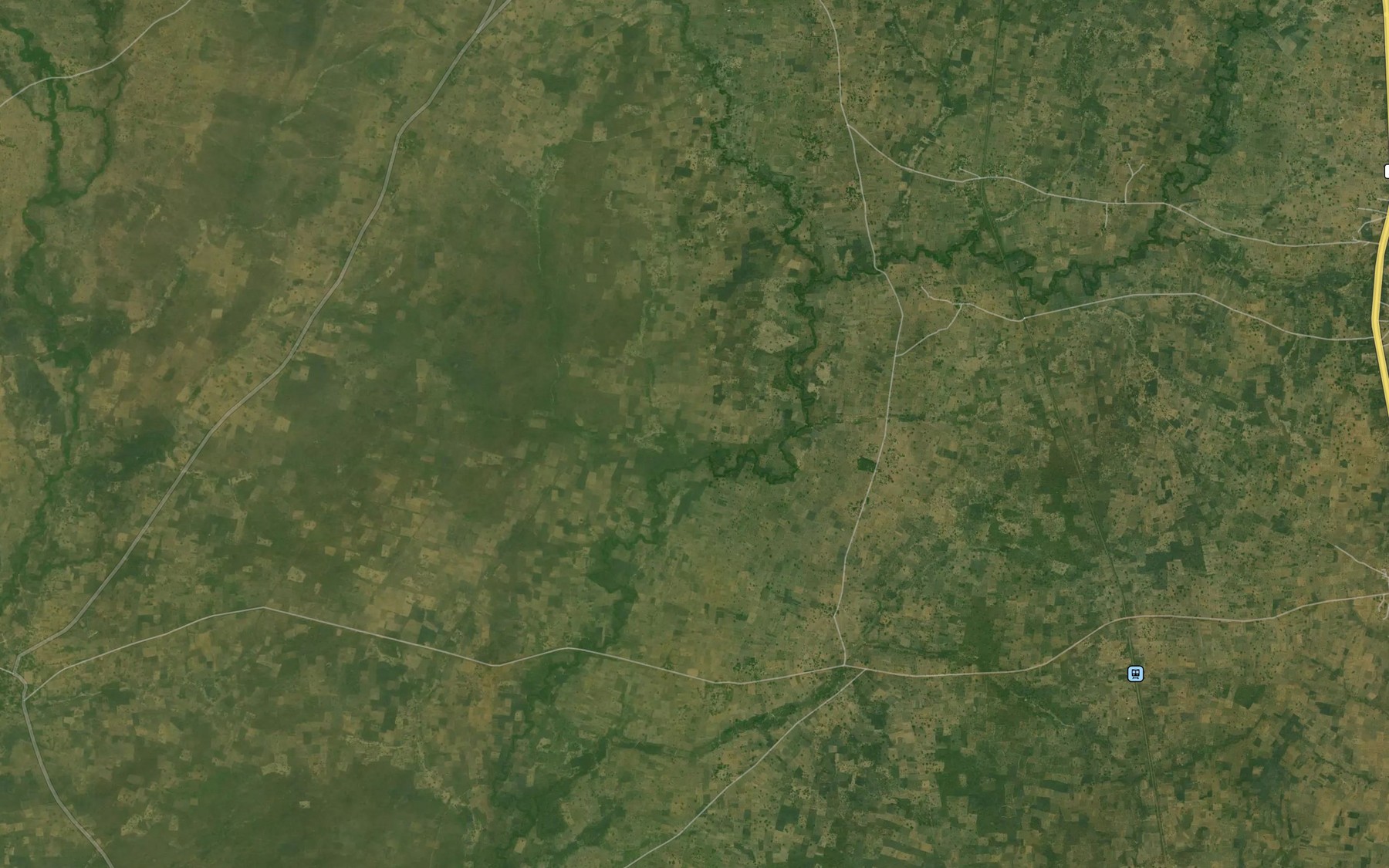 Satellite map of the Kereke