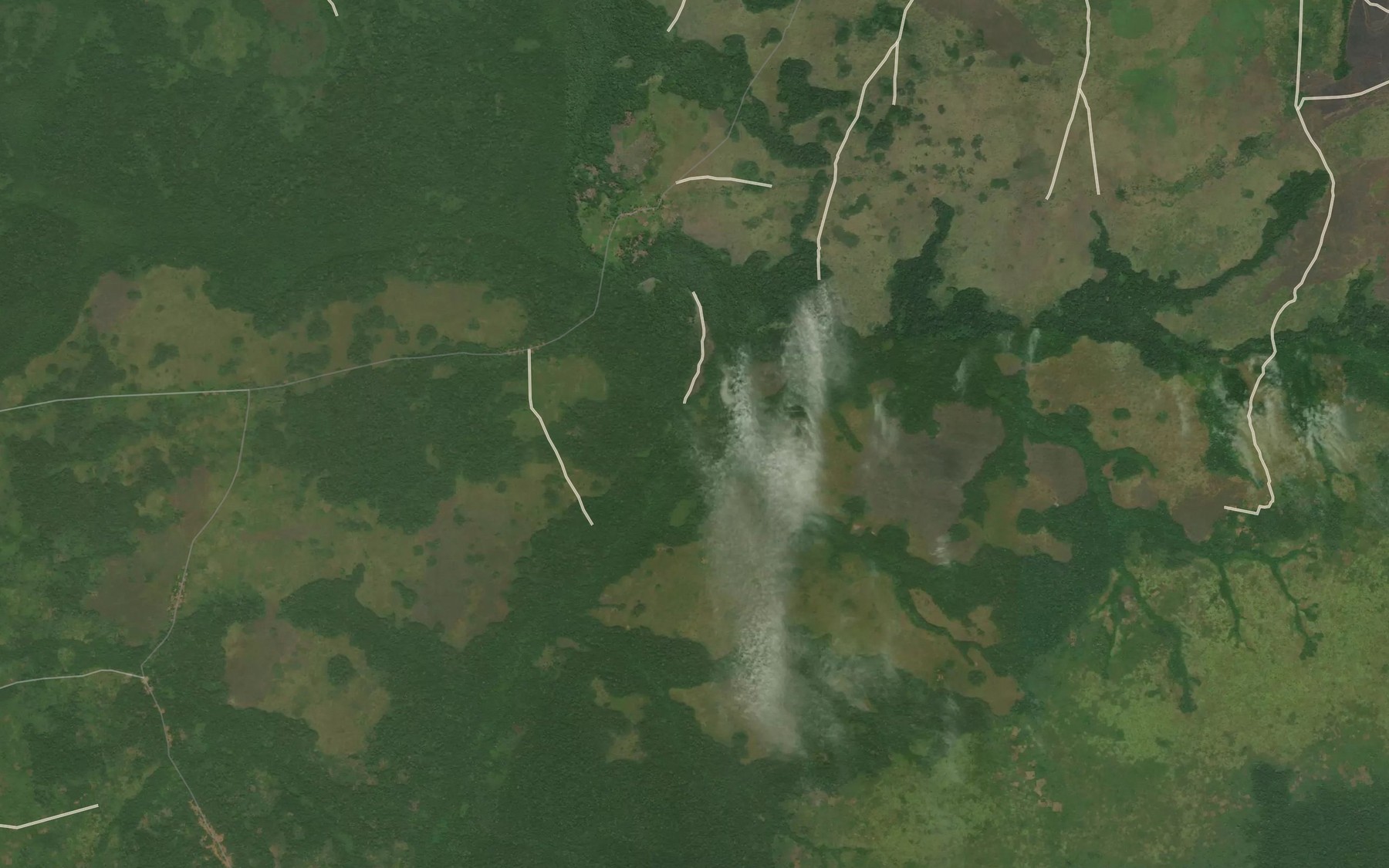 Satellite map of the Gbakara